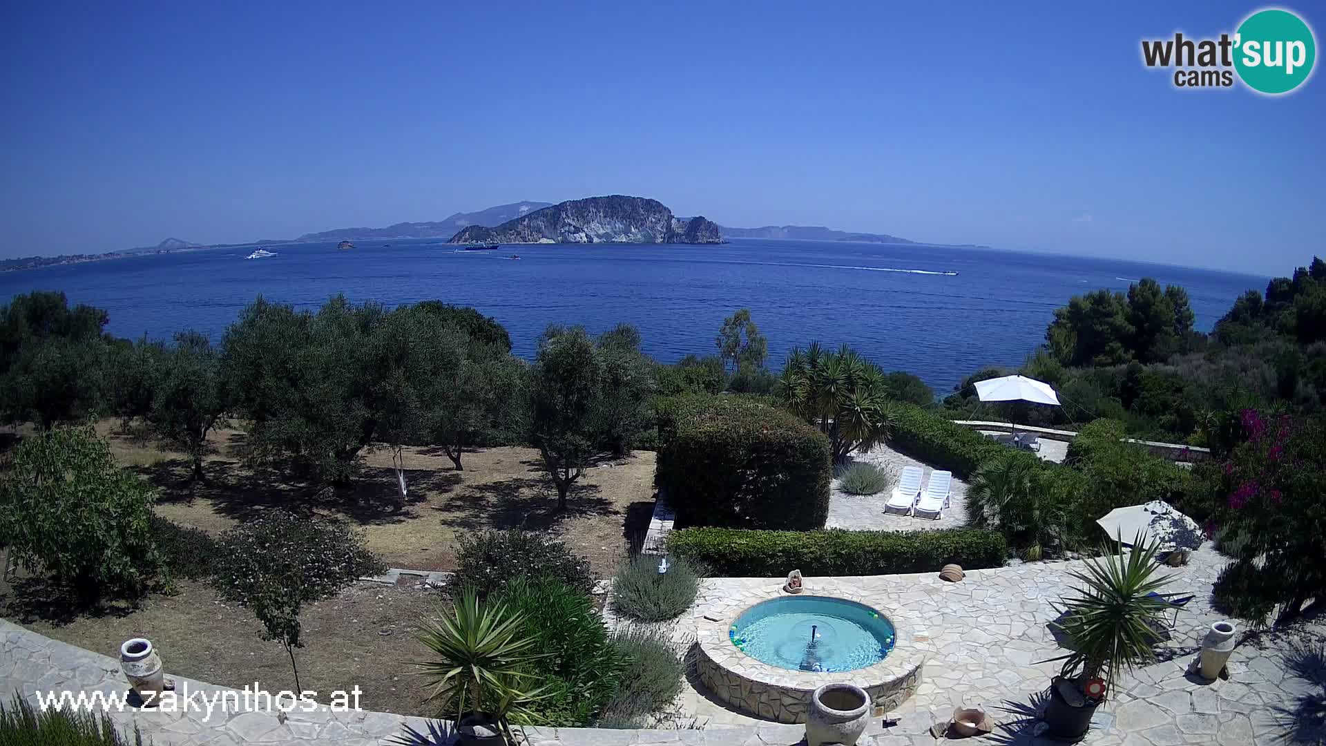 Camera en vivo Zante – parque natural Marathia