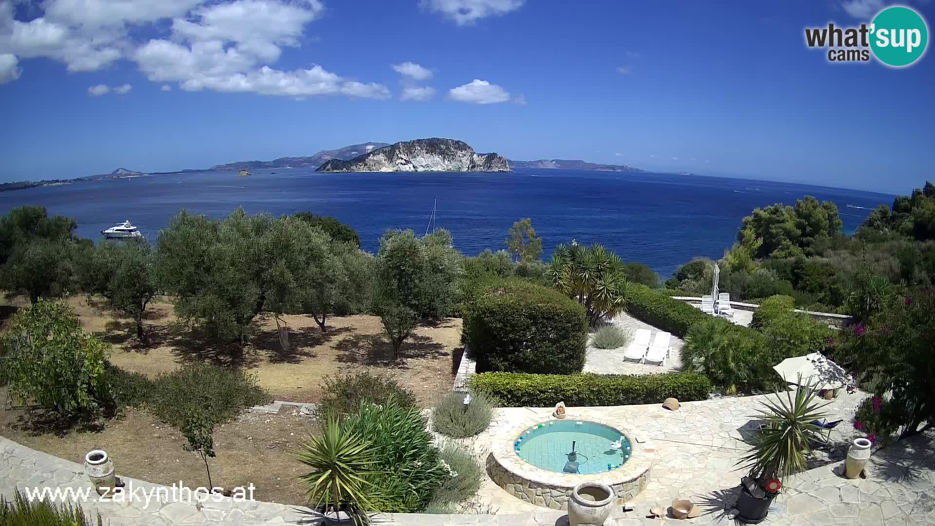 Livecam Zante parc naturel Marathia