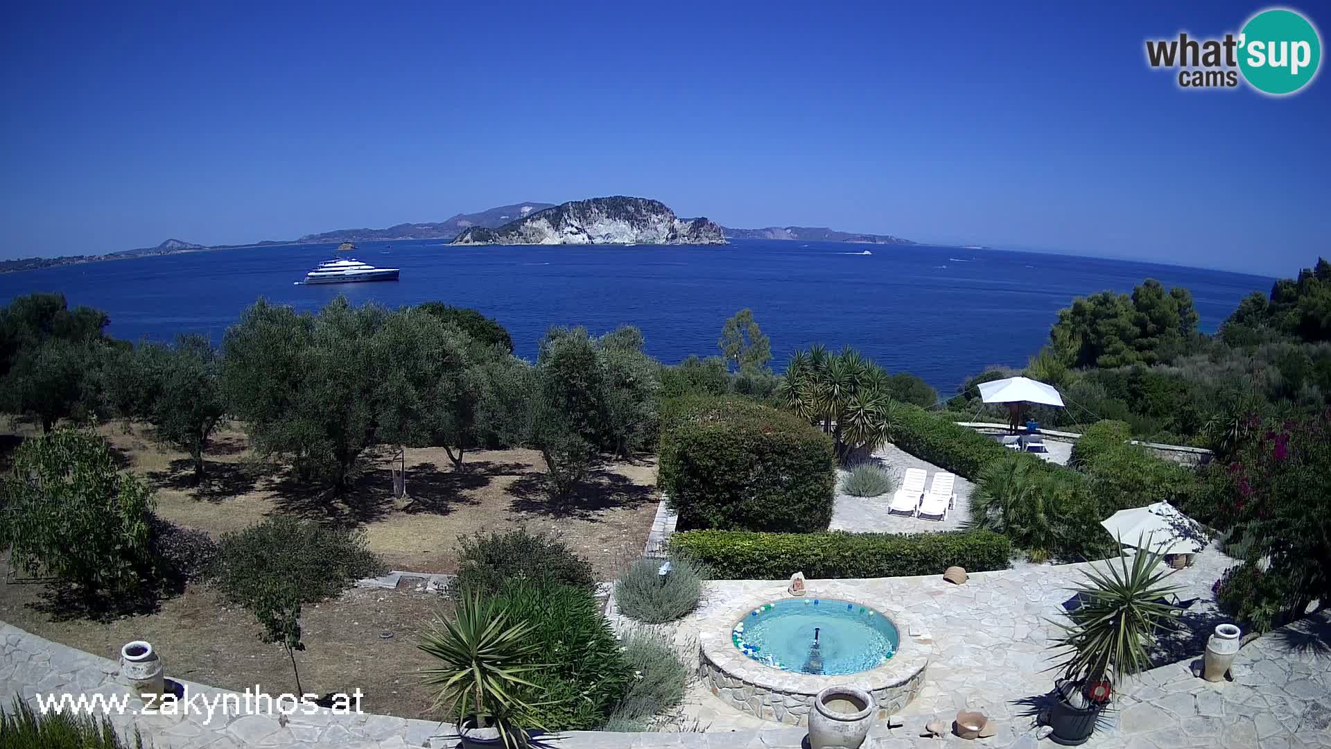 Livecam Zante parc naturel Marathia