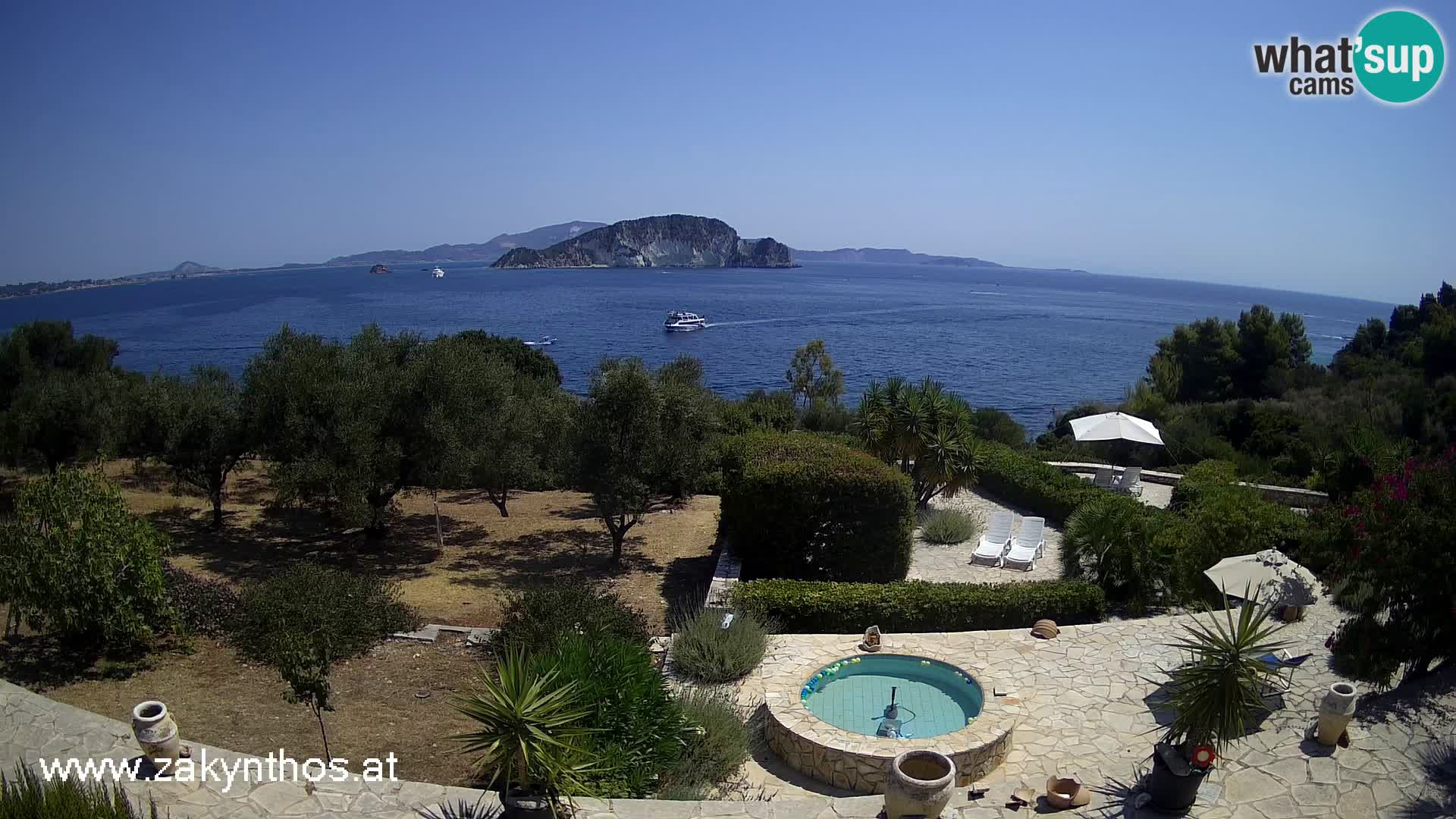 Livecam Zante parc naturel Marathia