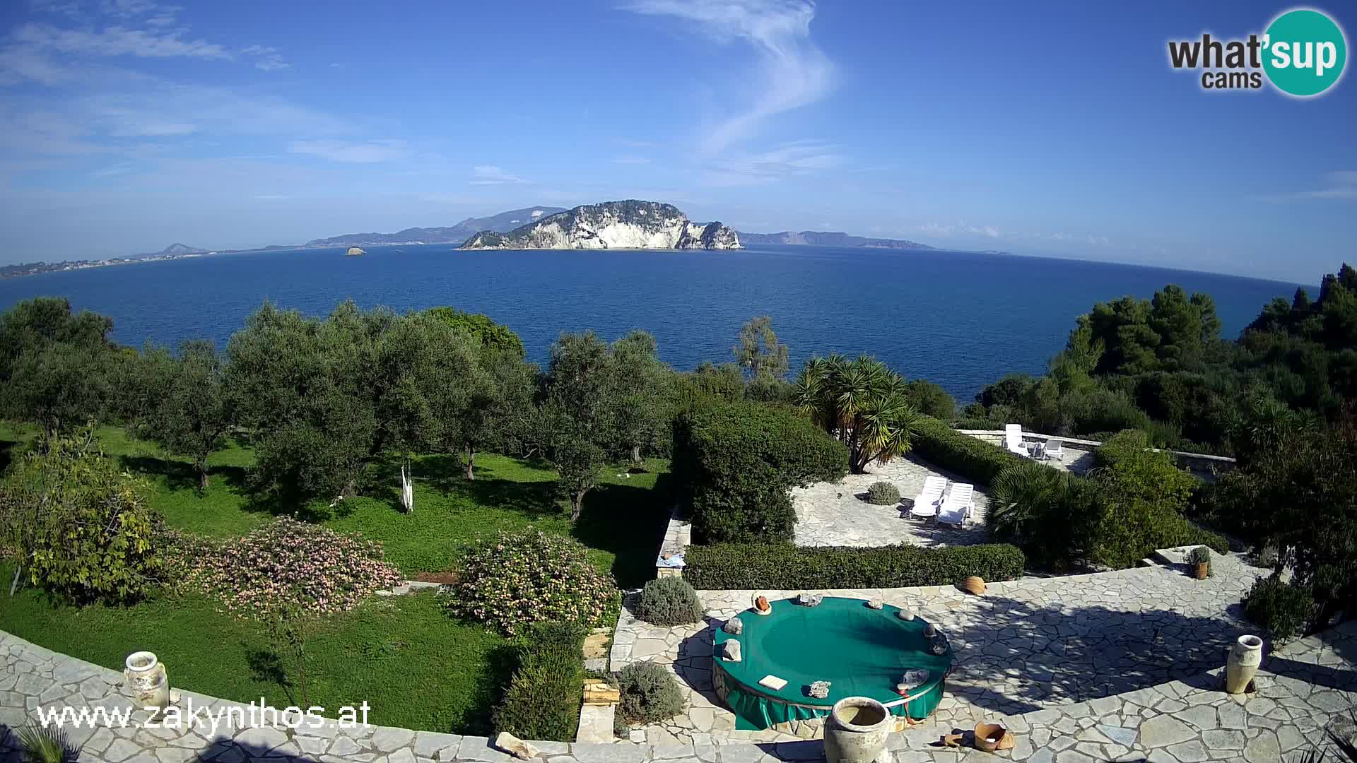 Livecam Zante parc naturel Marathia