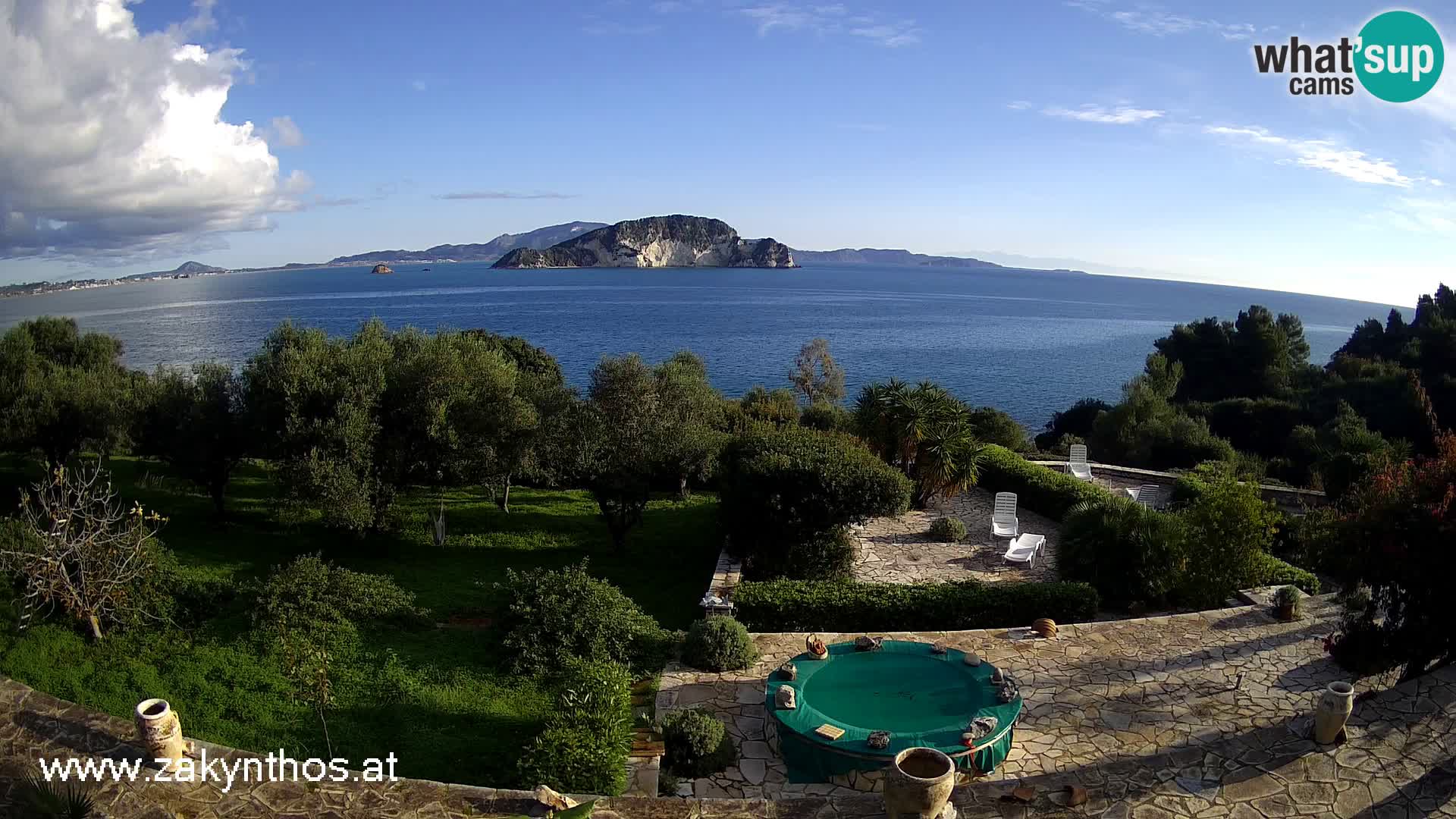 LIVE Webcam Zakynthos natural park Marathia