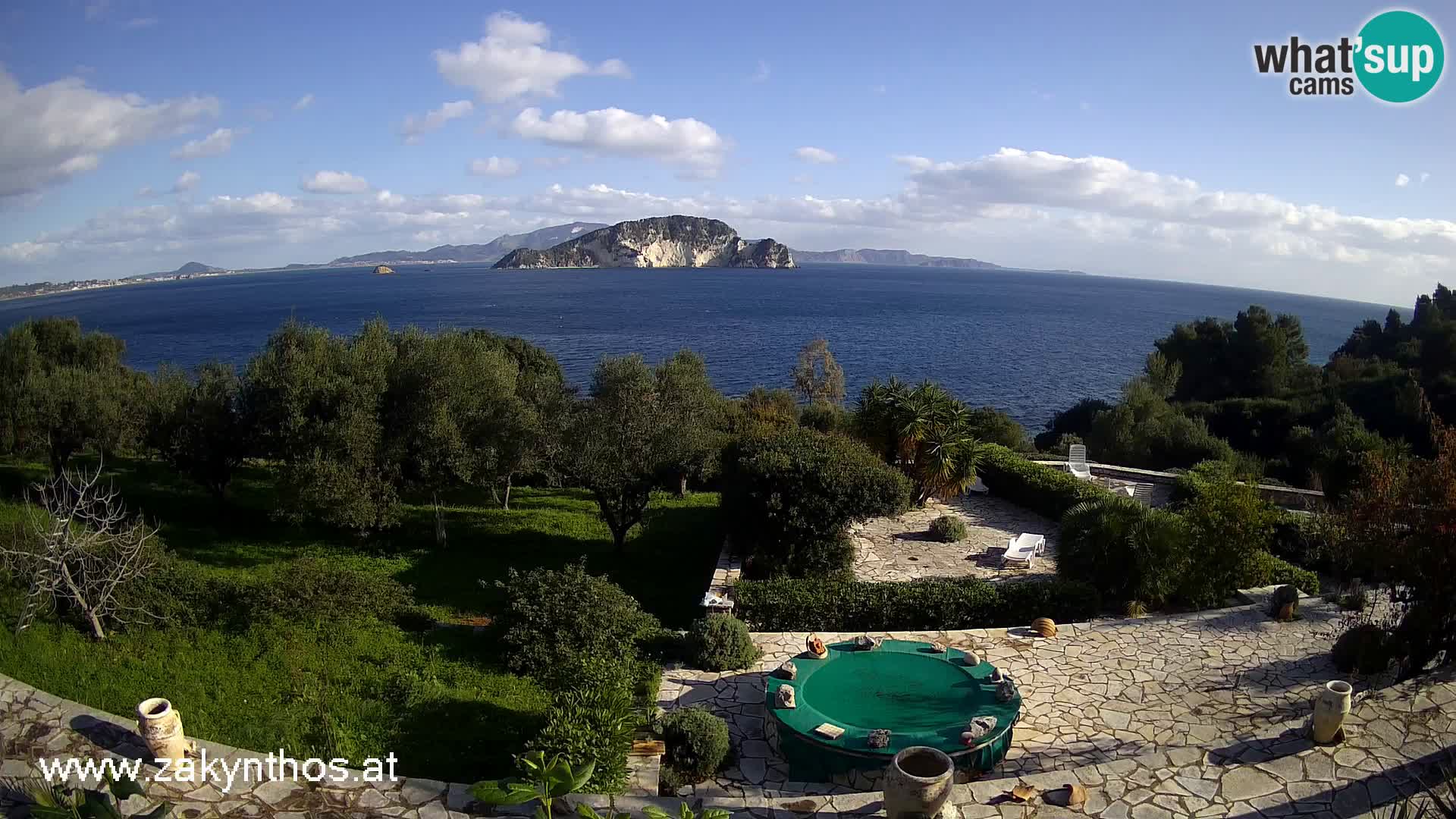 Camera en vivo Zante – parque natural Marathia