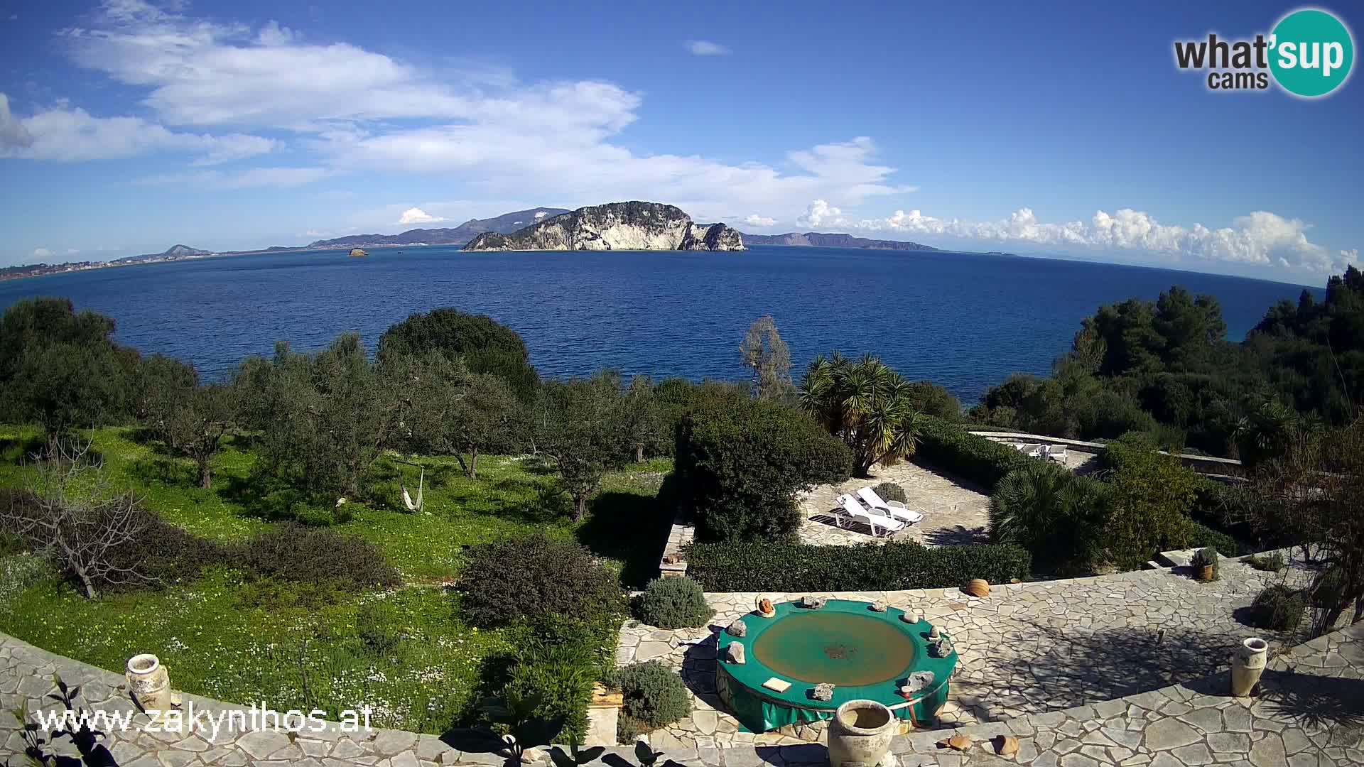 Webcam Live Zante – parco naturale Marathia