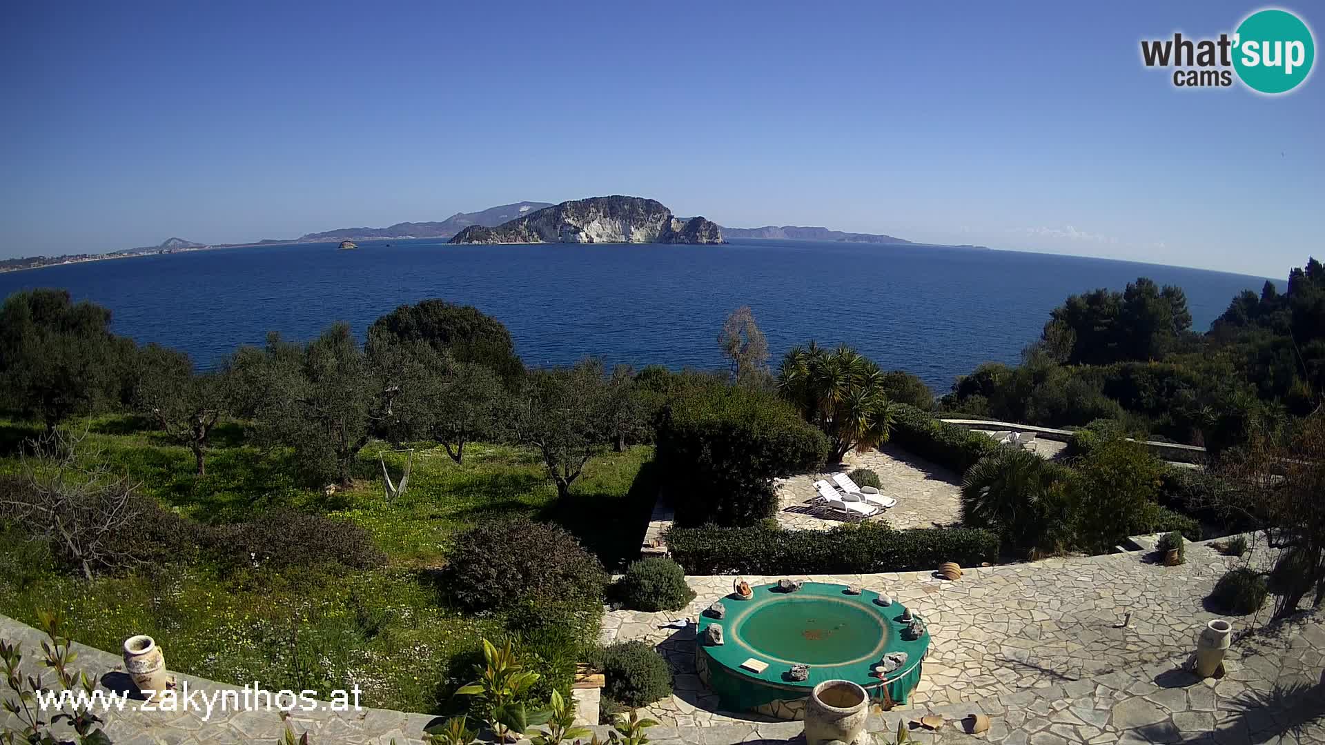 Livecam Zante parc naturel Marathia