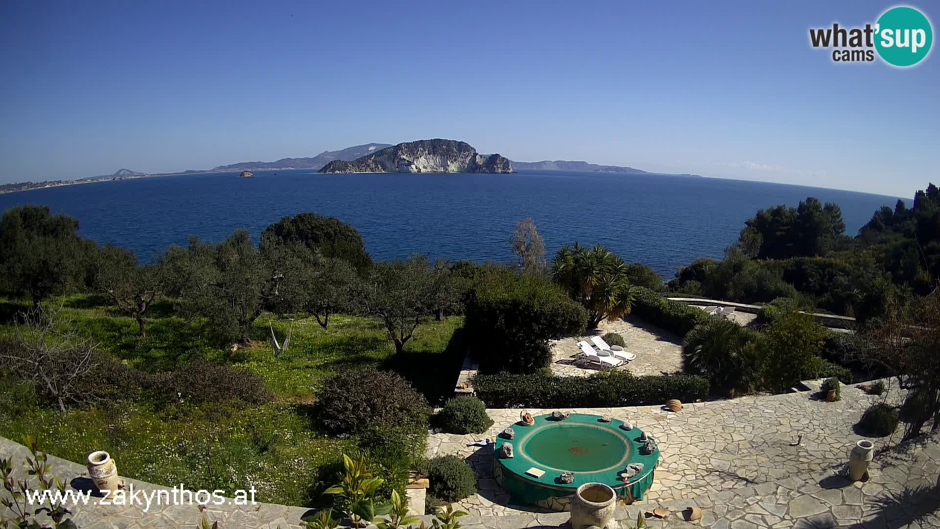 Camera en vivo Zante – parque natural Marathia