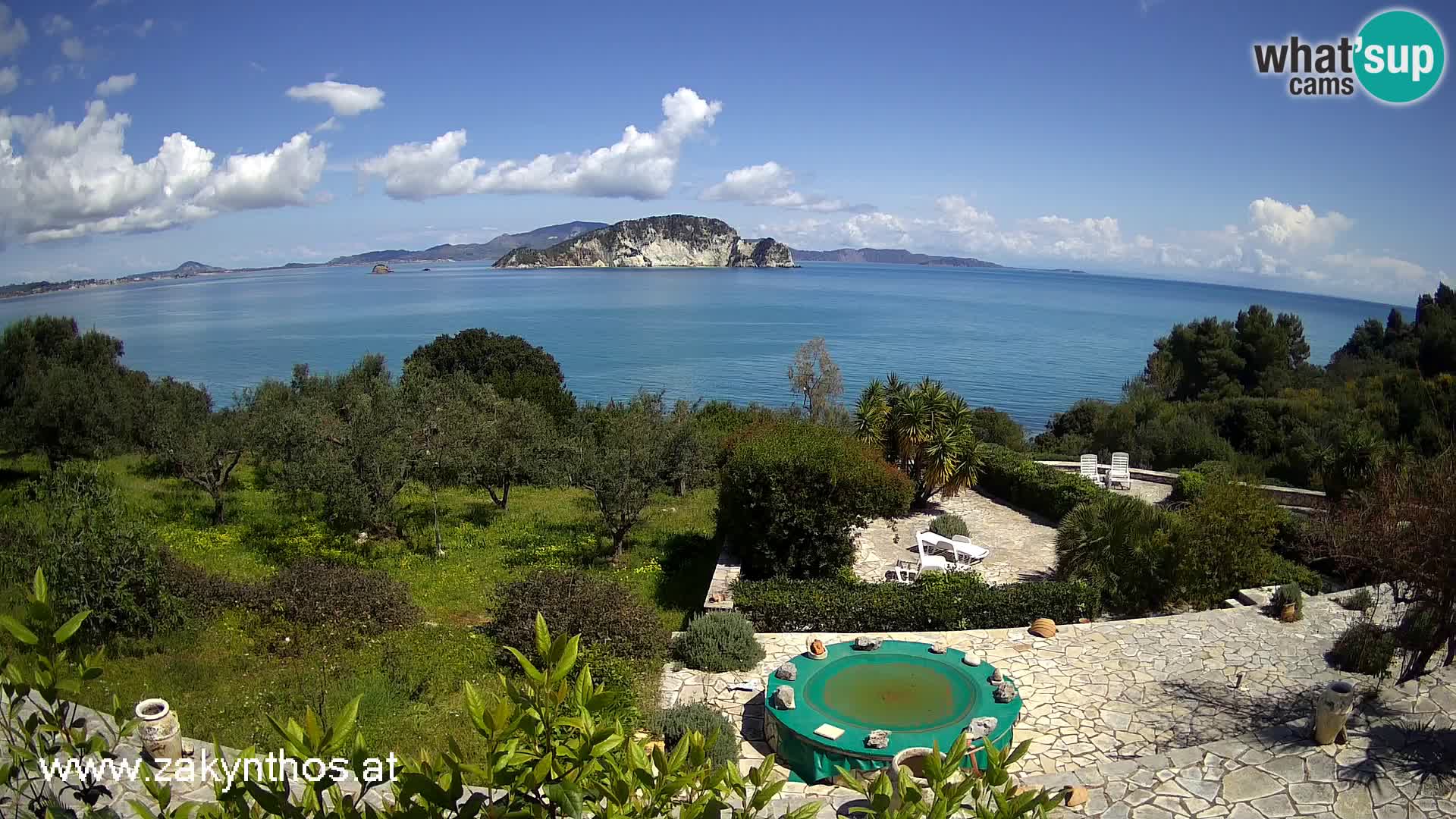 Livecam Zante parc naturel Marathia