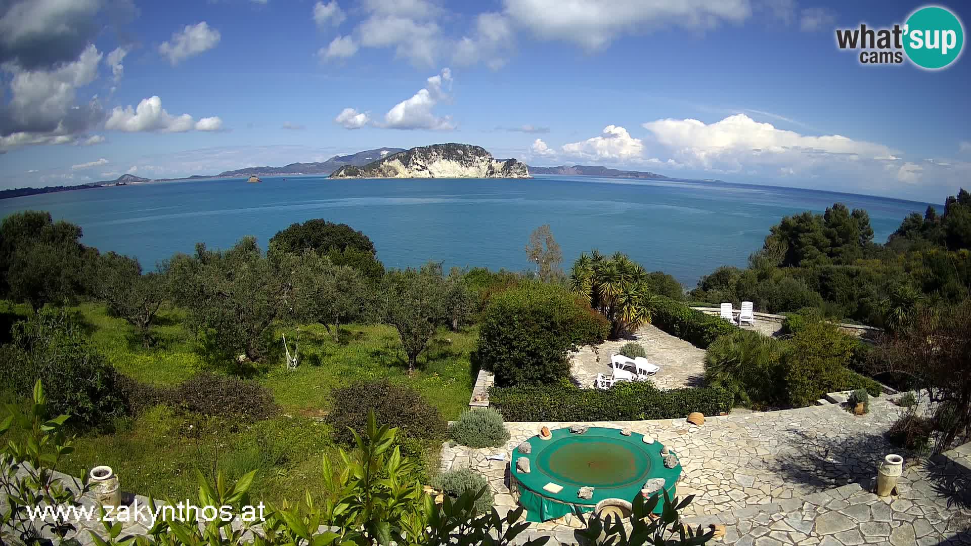 Webcam Live Zante – parco naturale Marathia