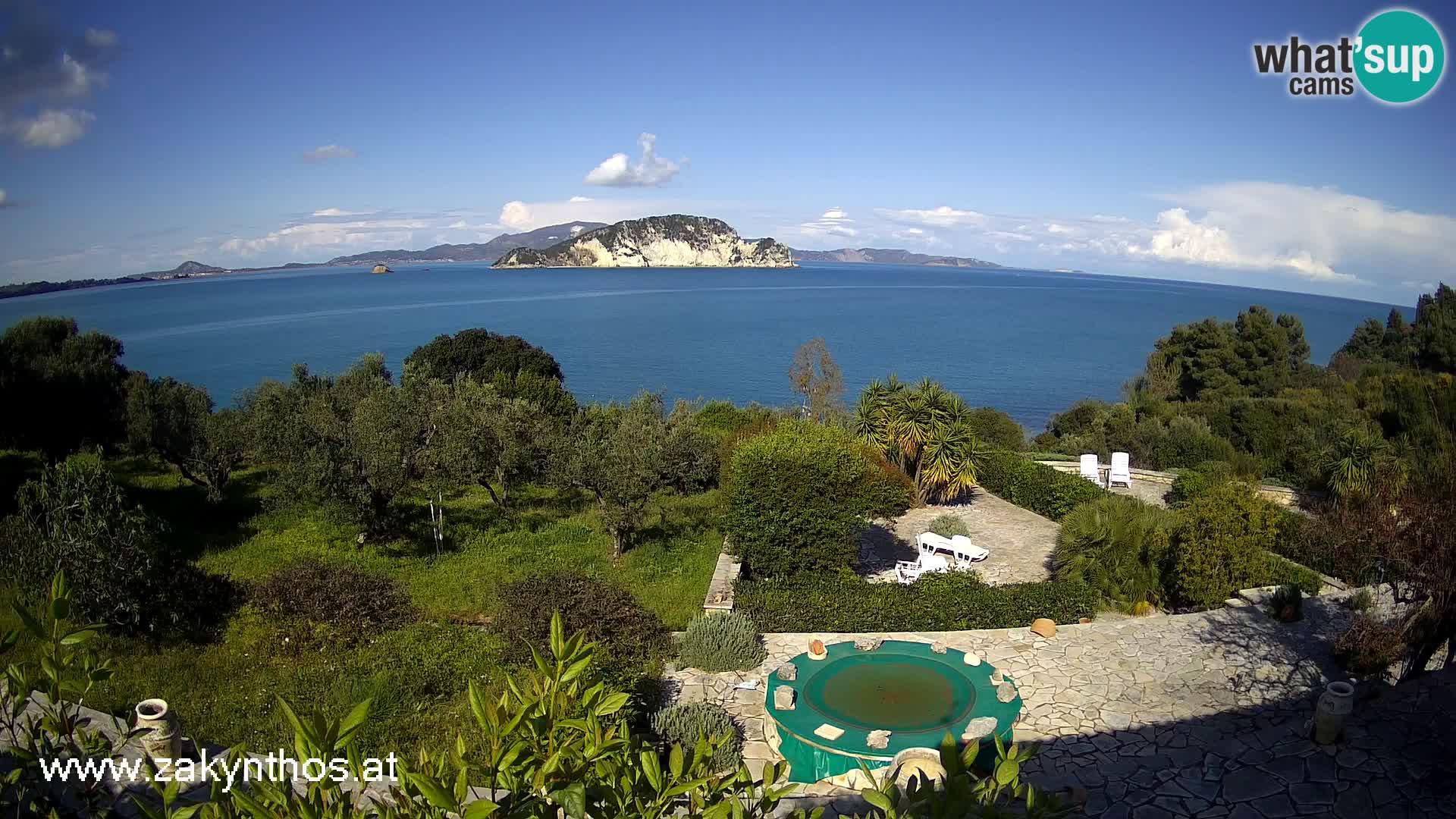 Livecam Zante parc naturel Marathia