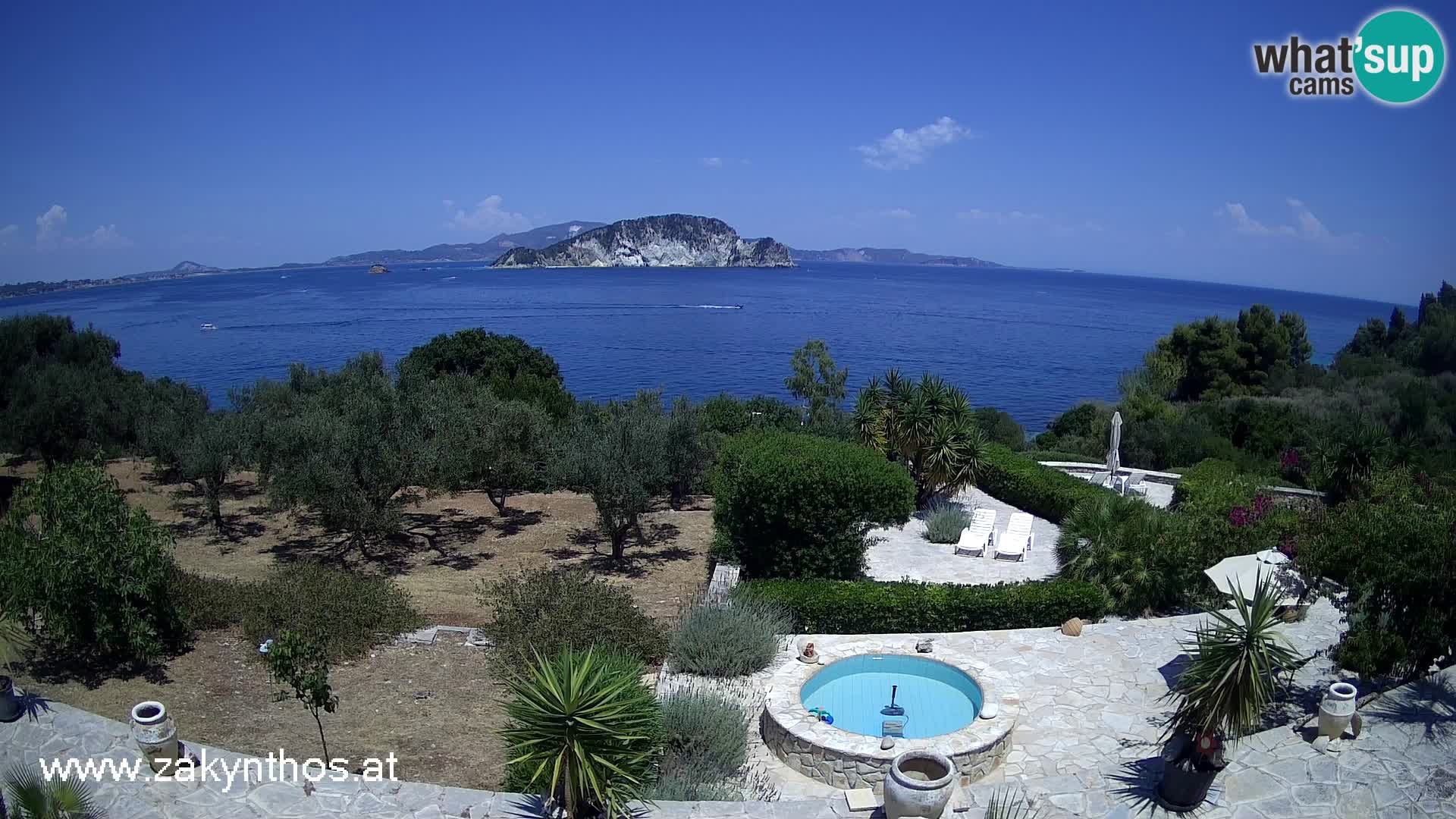 Webcam Live Zante – parco naturale Marathia