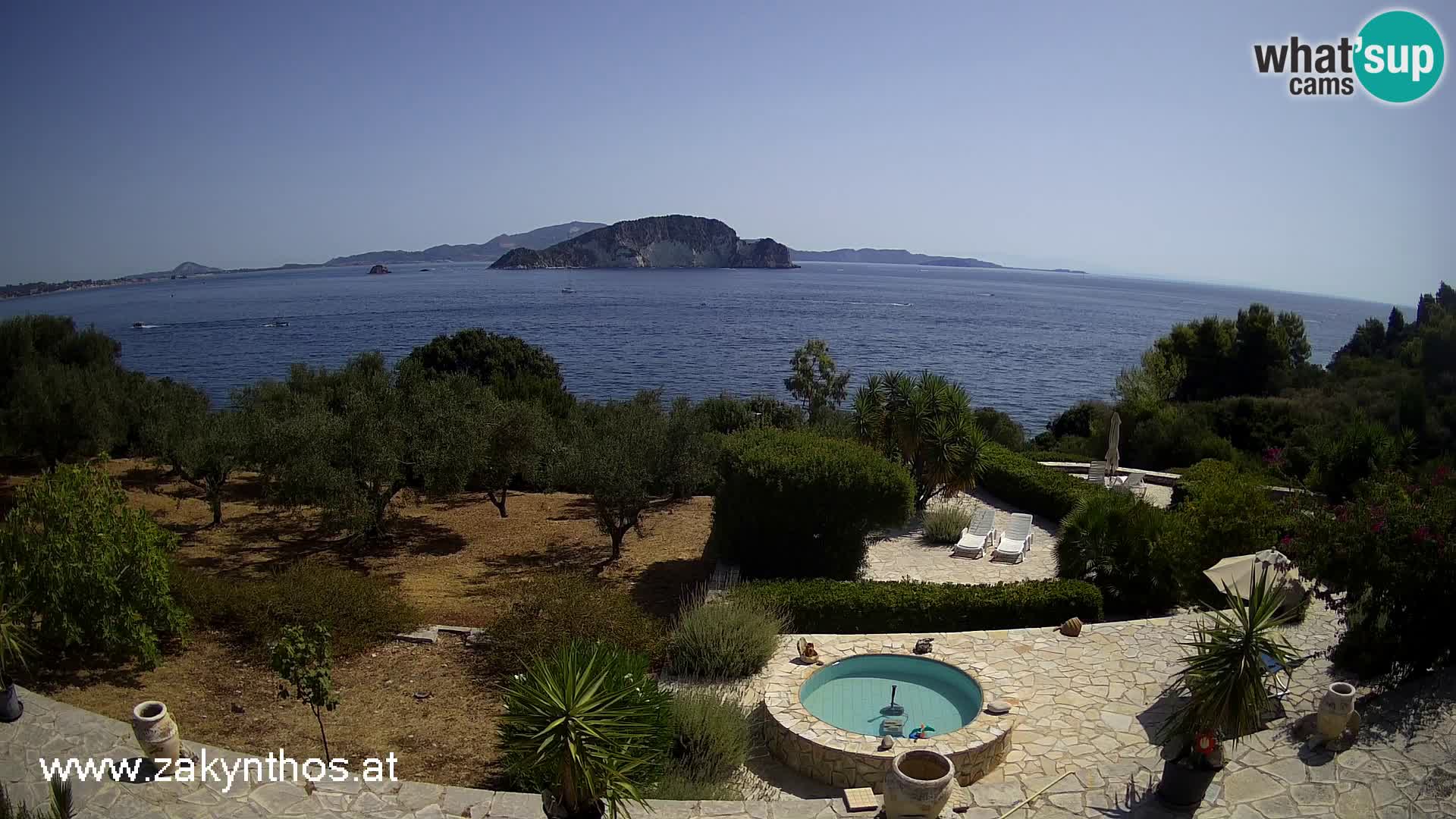 Livecam Zante parc naturel Marathia