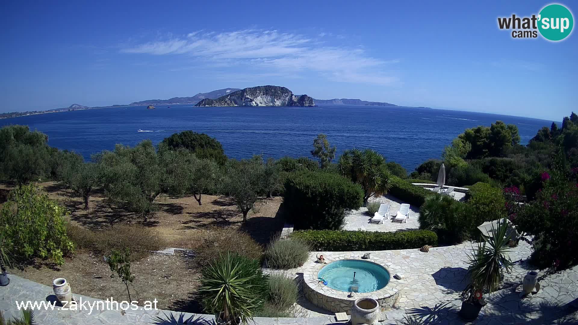 LIVE Webcam Zakynthos natural park Marathia
