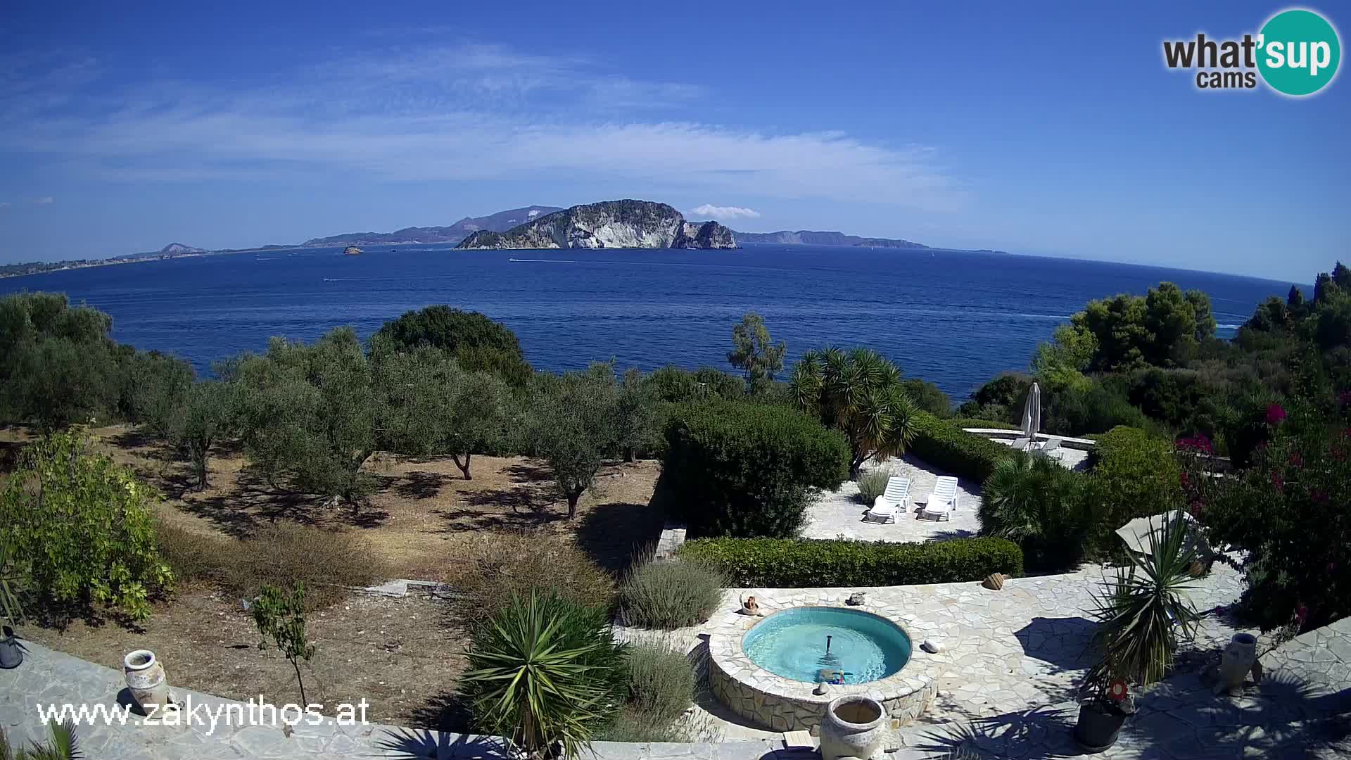 Webcam Live Zante – parco naturale Marathia