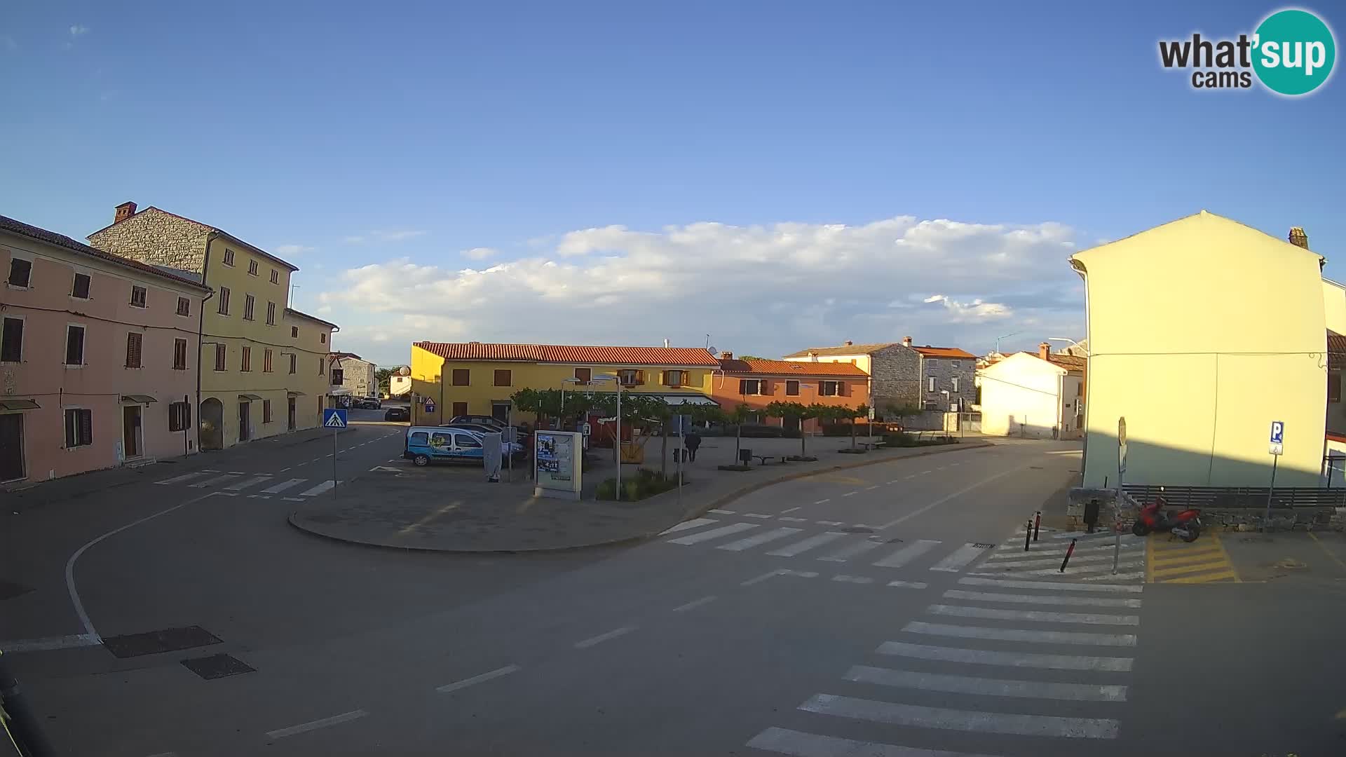 Bale Trg La Musa webcam – Istria – Croatia