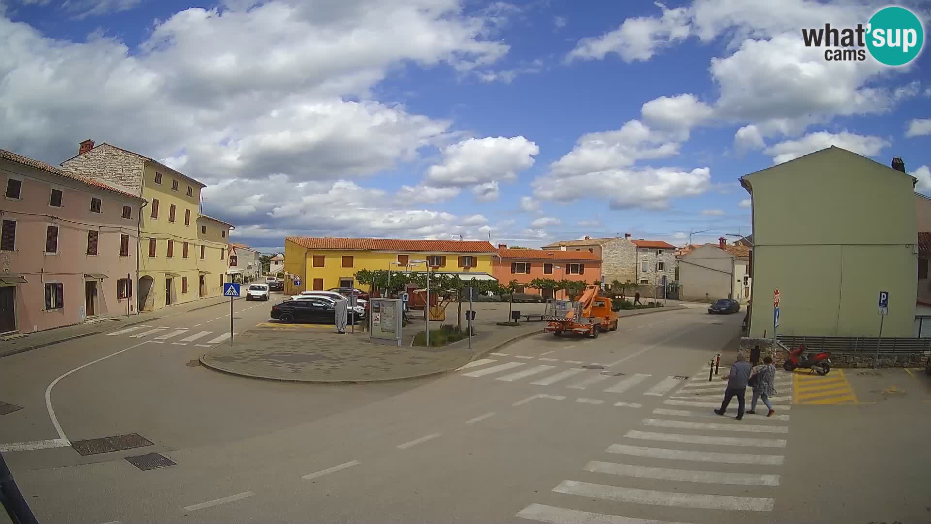 Bale Trg La Musa webcam – Istria – Croatia