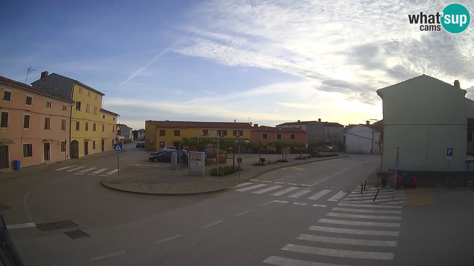 Bale, webcam de la place La Musa – Istrie – Croatie