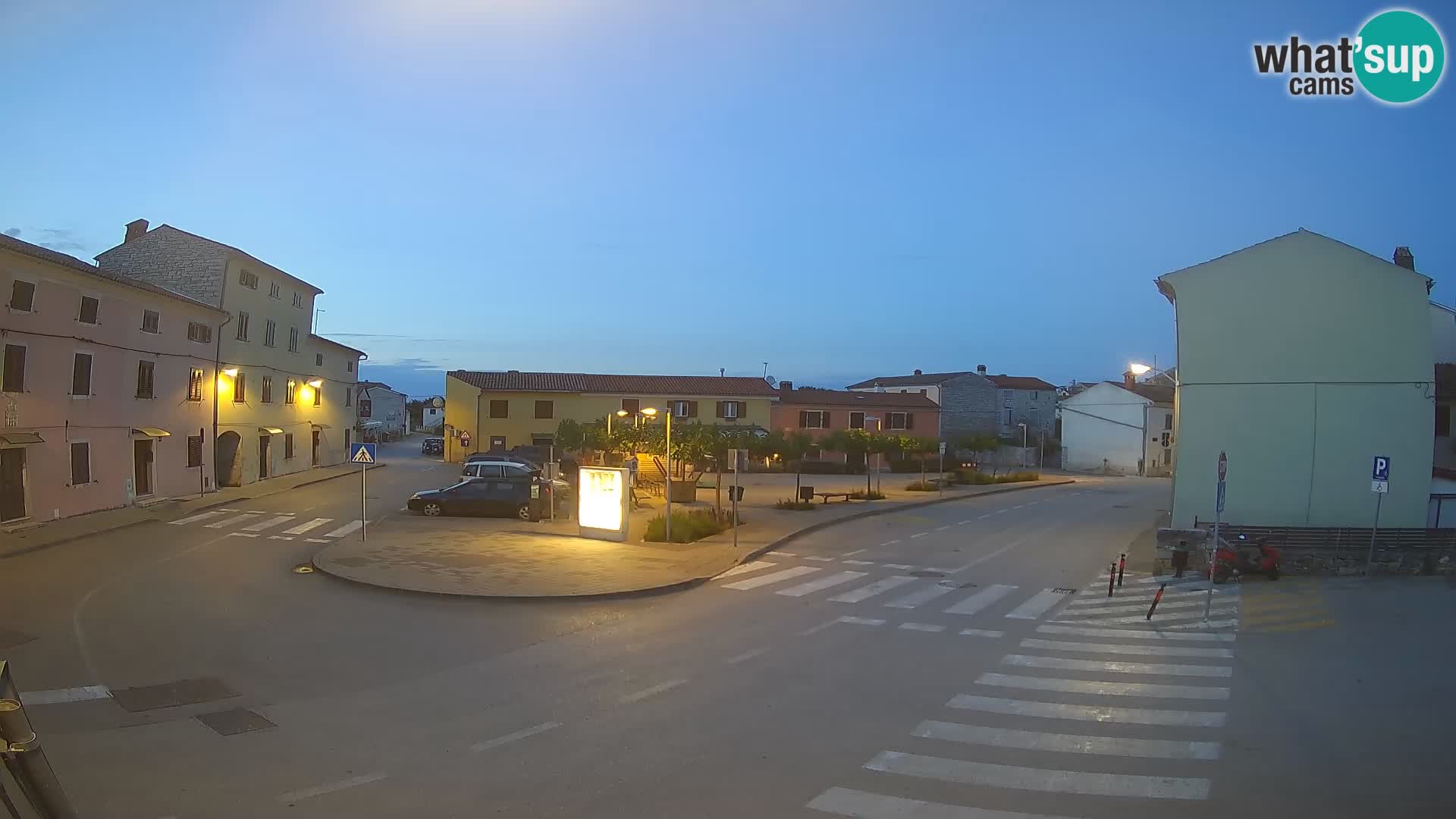 Bale Trg La Musa web kamera – Istra