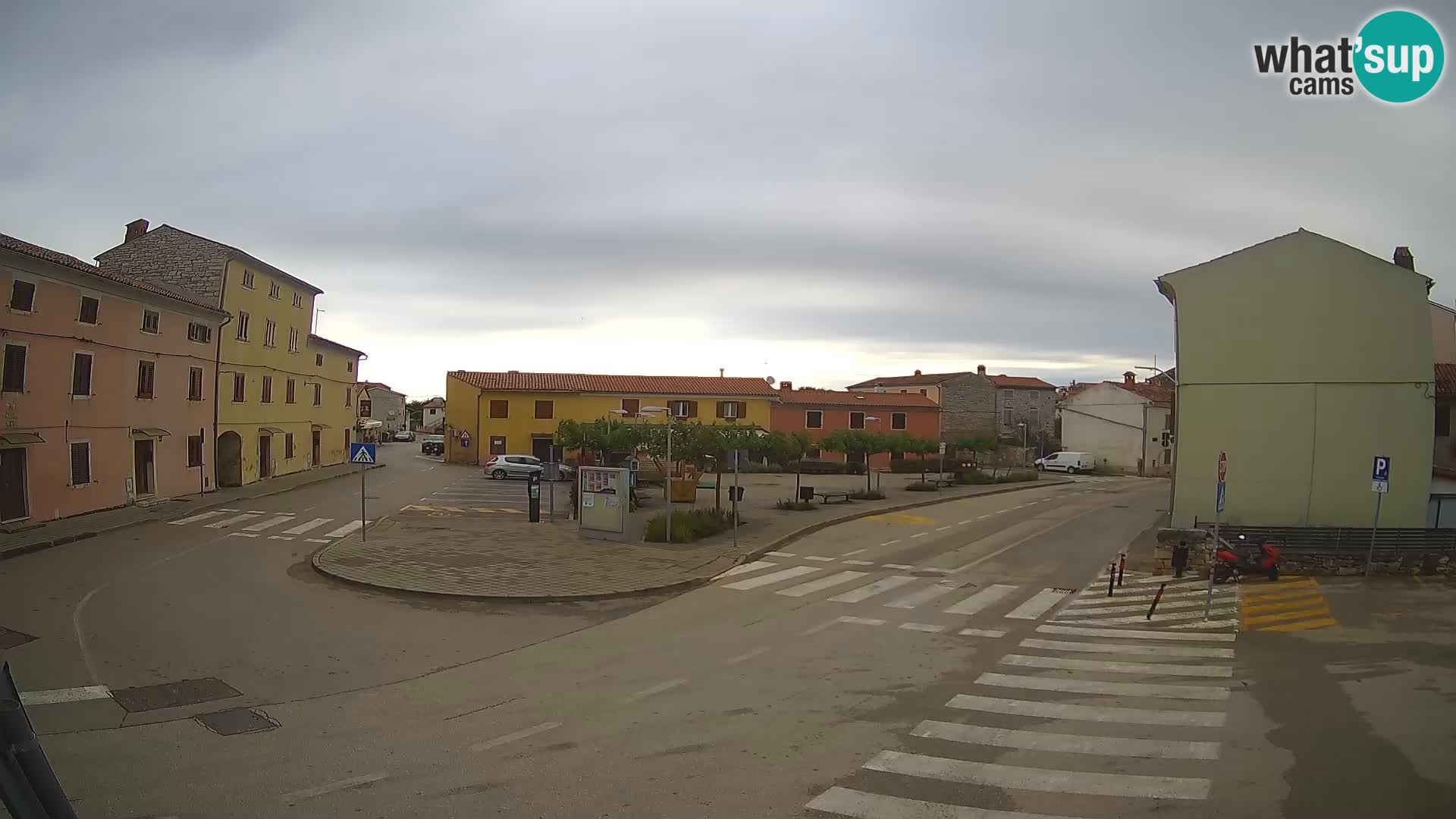 Bale, webcam de la plaza La Musa – Istria – Croacia