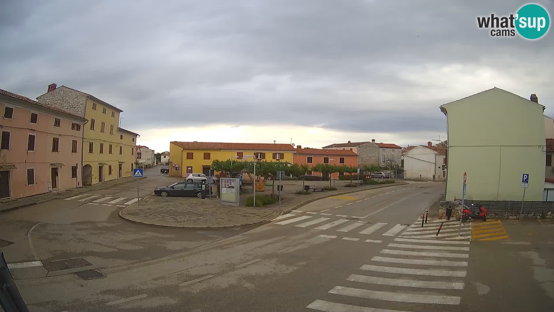 Bale Trg La Musa webcam – Istria – Croatia