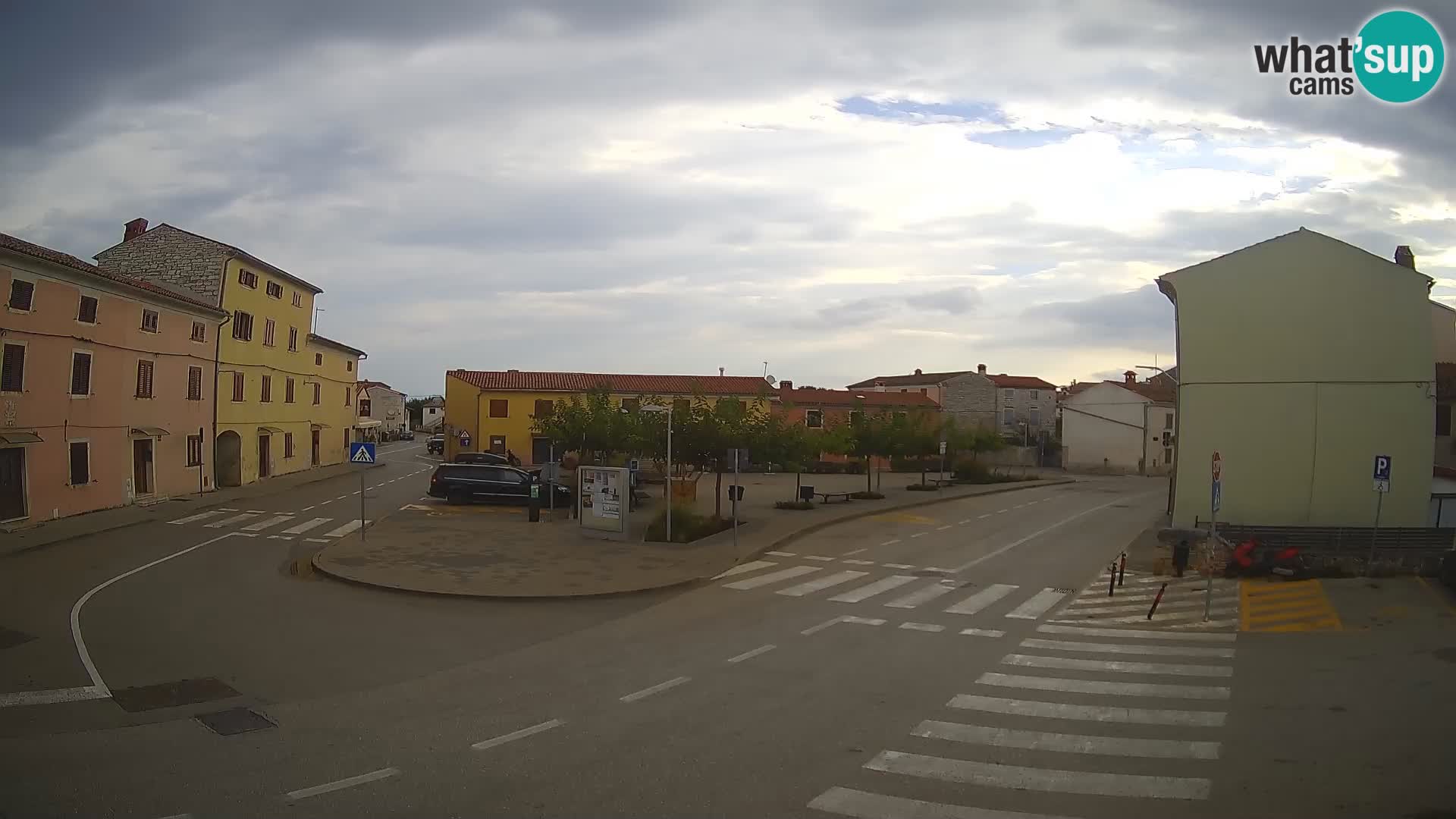 Bale Trg La Musa webcam – Istria – Croatia