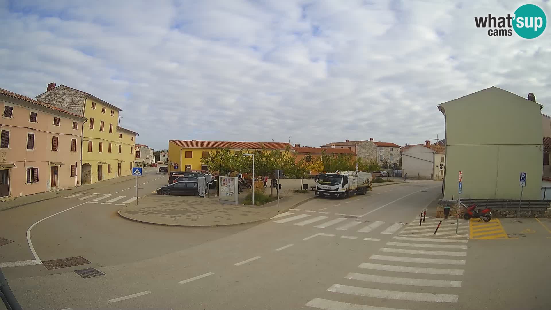 Bale Trg La Musa webcam – Istria – Croatia