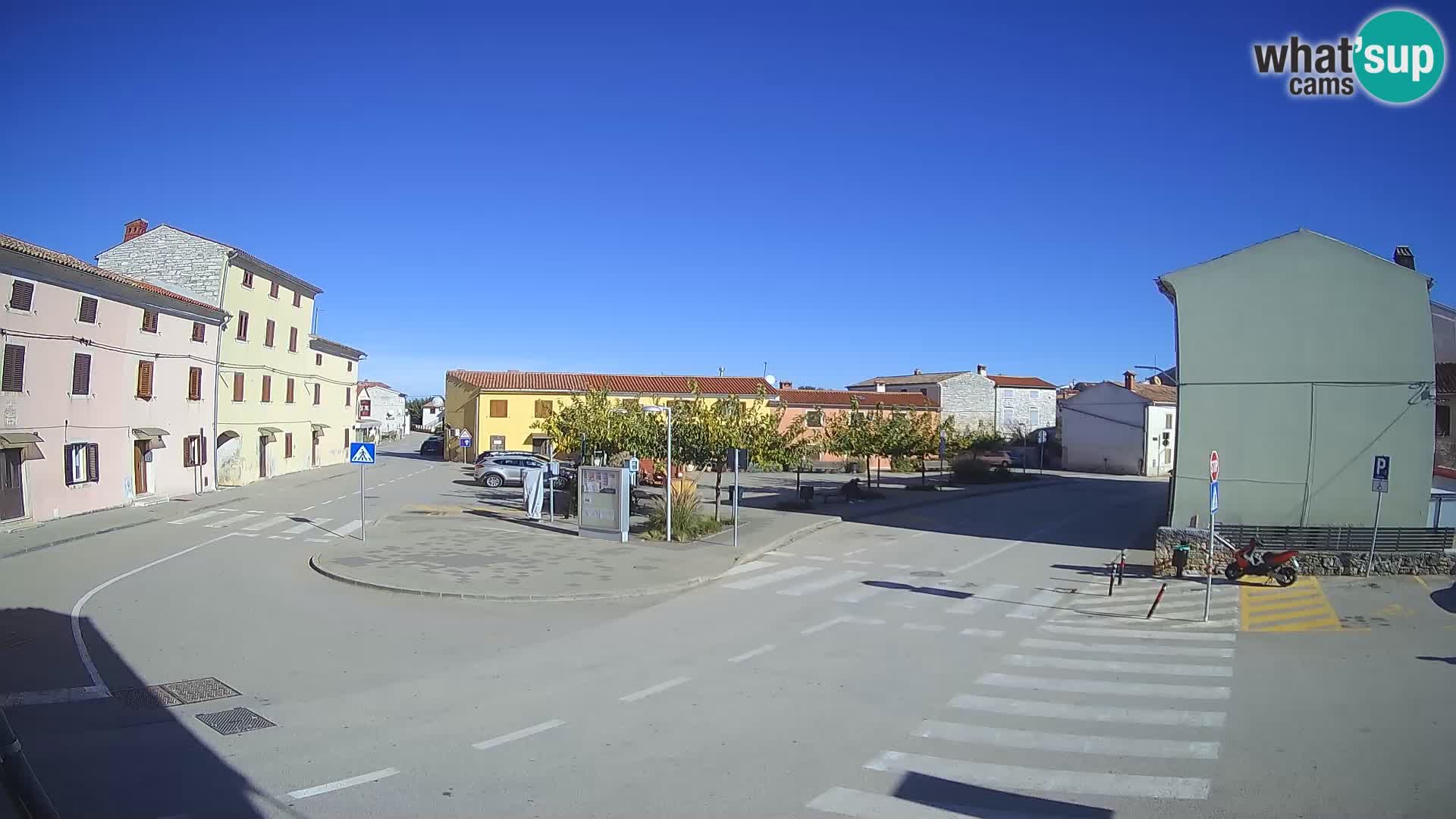 Bale, webcam de la plaza La Musa – Istria – Croacia