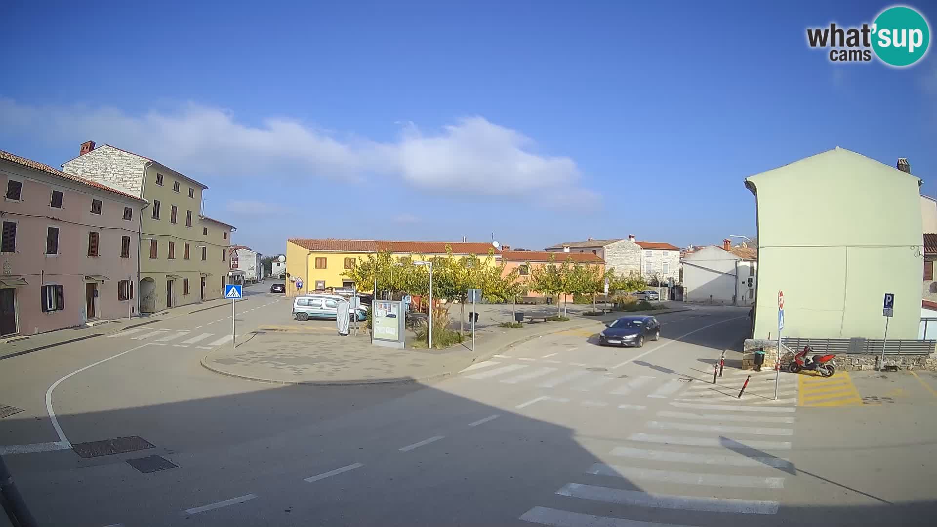 Bale Trg La Musa webcam – Istria – Croatia