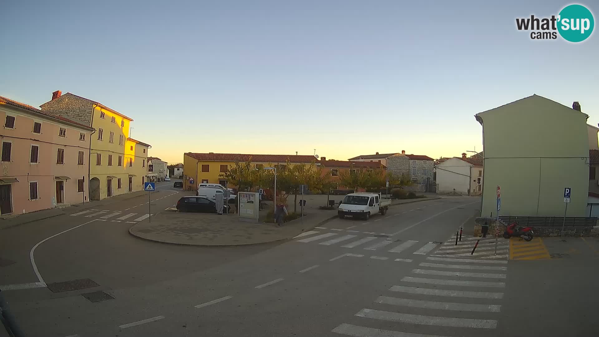 Bale, webcam de la plaza La Musa – Istria – Croacia