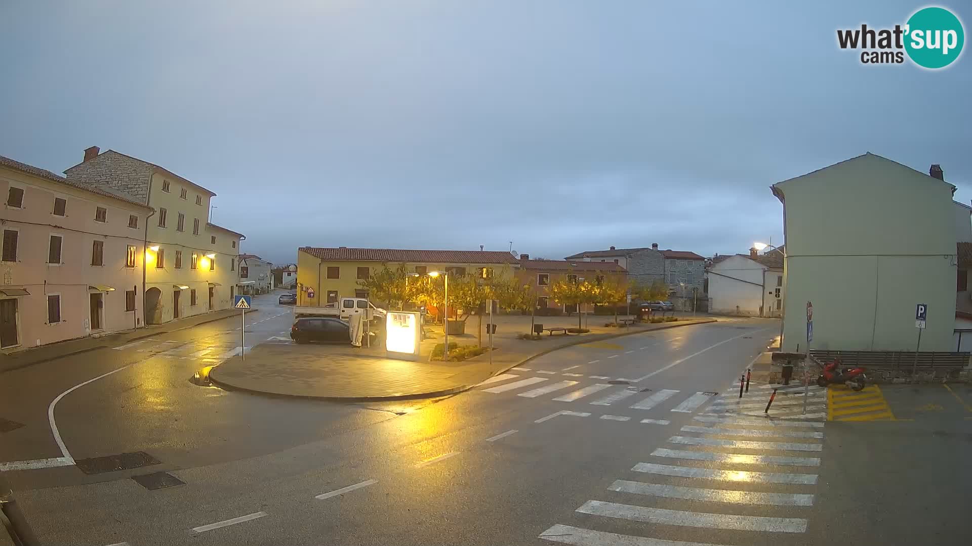 Bale, webcam de la plaza La Musa – Istria – Croacia