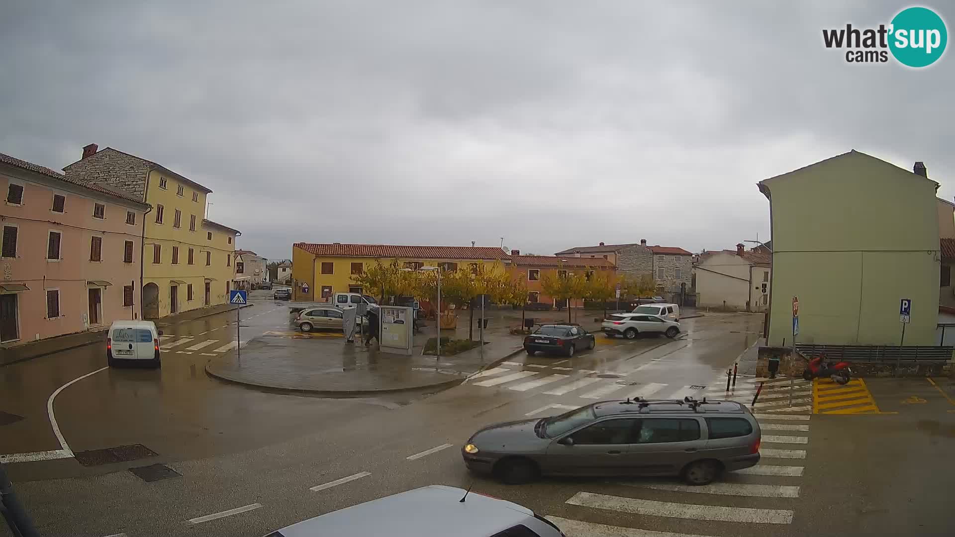 Bale, webcam de la plaza La Musa – Istria – Croacia