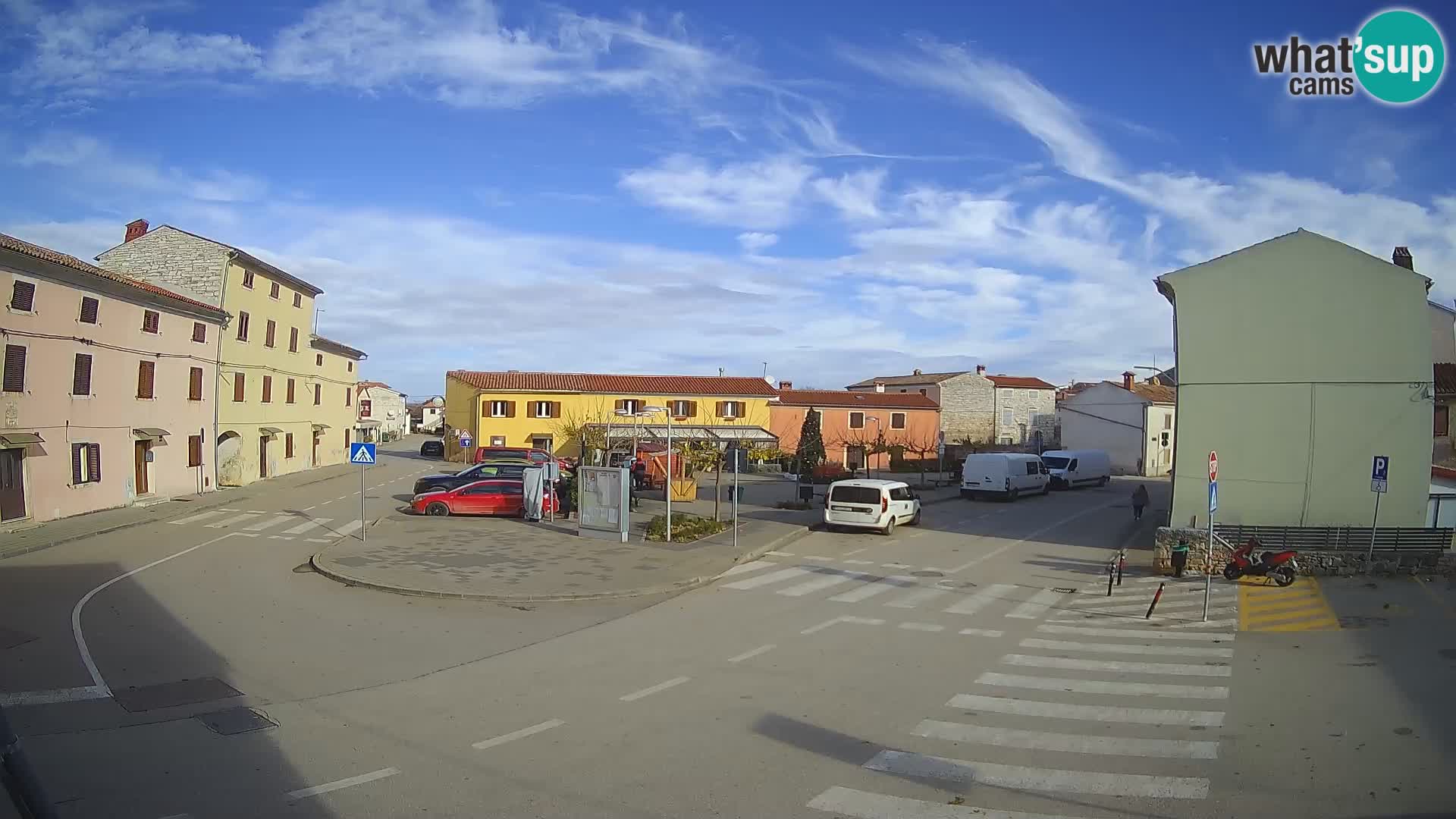 Webcam Valle, piazza La Musa – Istria – Croazia