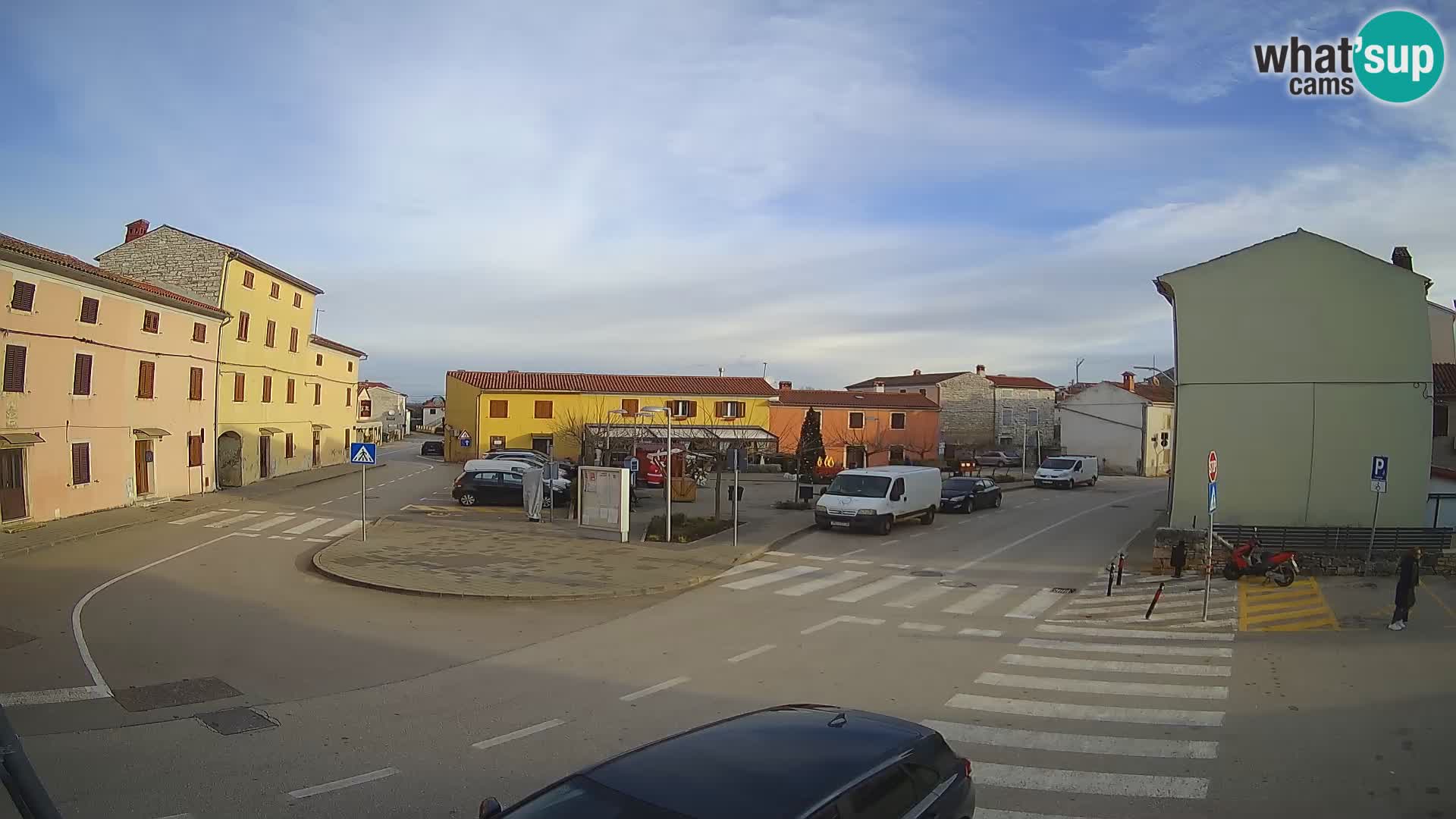 Webcam Valle, piazza La Musa – Istria – Croazia