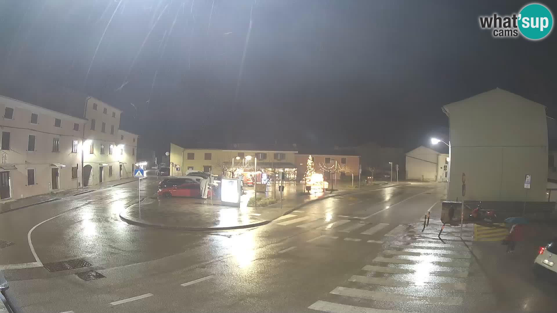 Bale, webcam de la plaza La Musa – Istria – Croacia