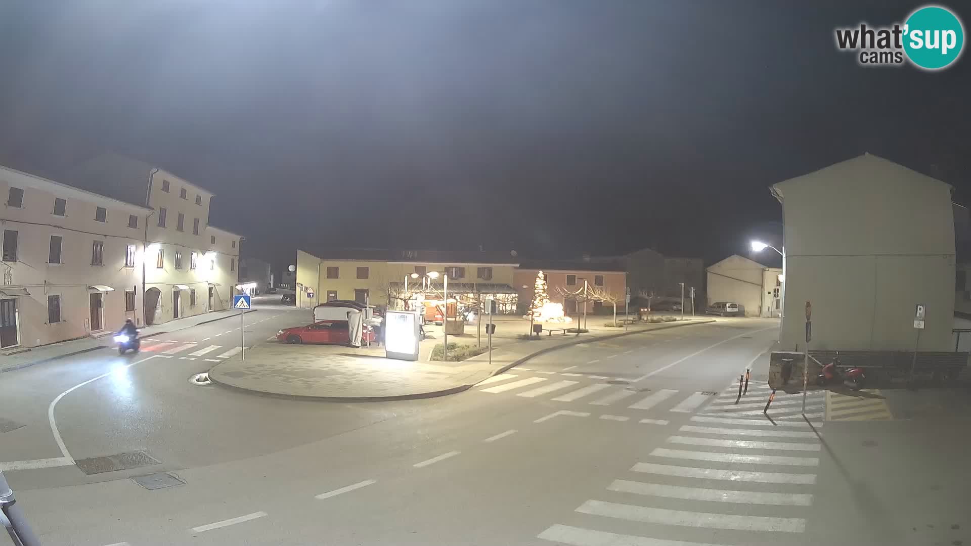 Bale, webcam de la plaza La Musa – Istria – Croacia