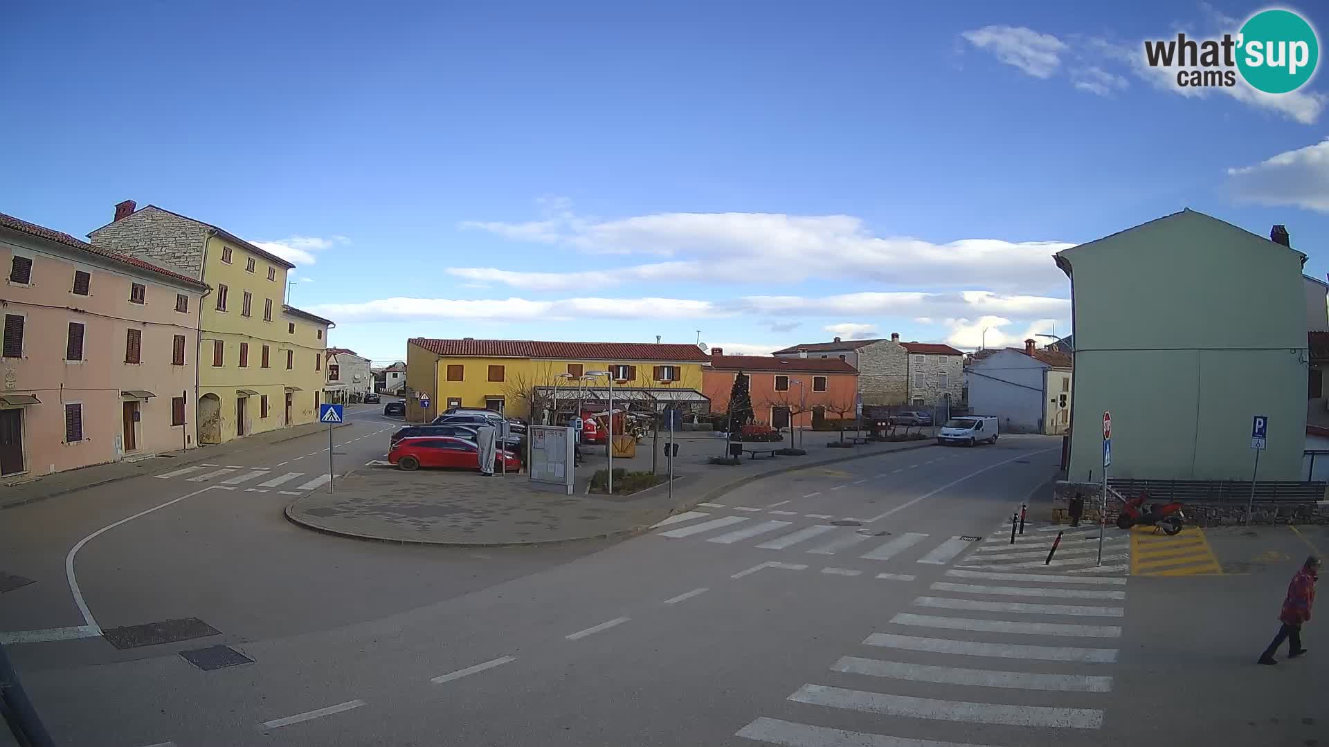 Webcam Valle, piazza La Musa – Istria – Croazia