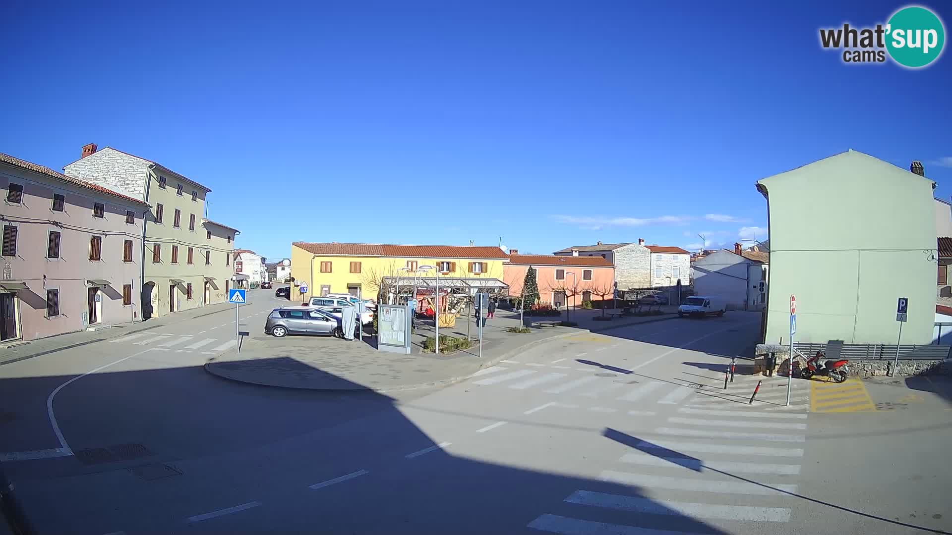 Bale Trg La Musa webcam – Istria – Croatia