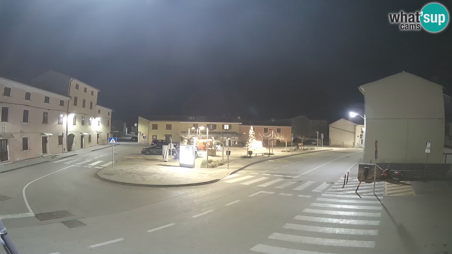 Bale, webcam de la plaza La Musa – Istria – Croacia