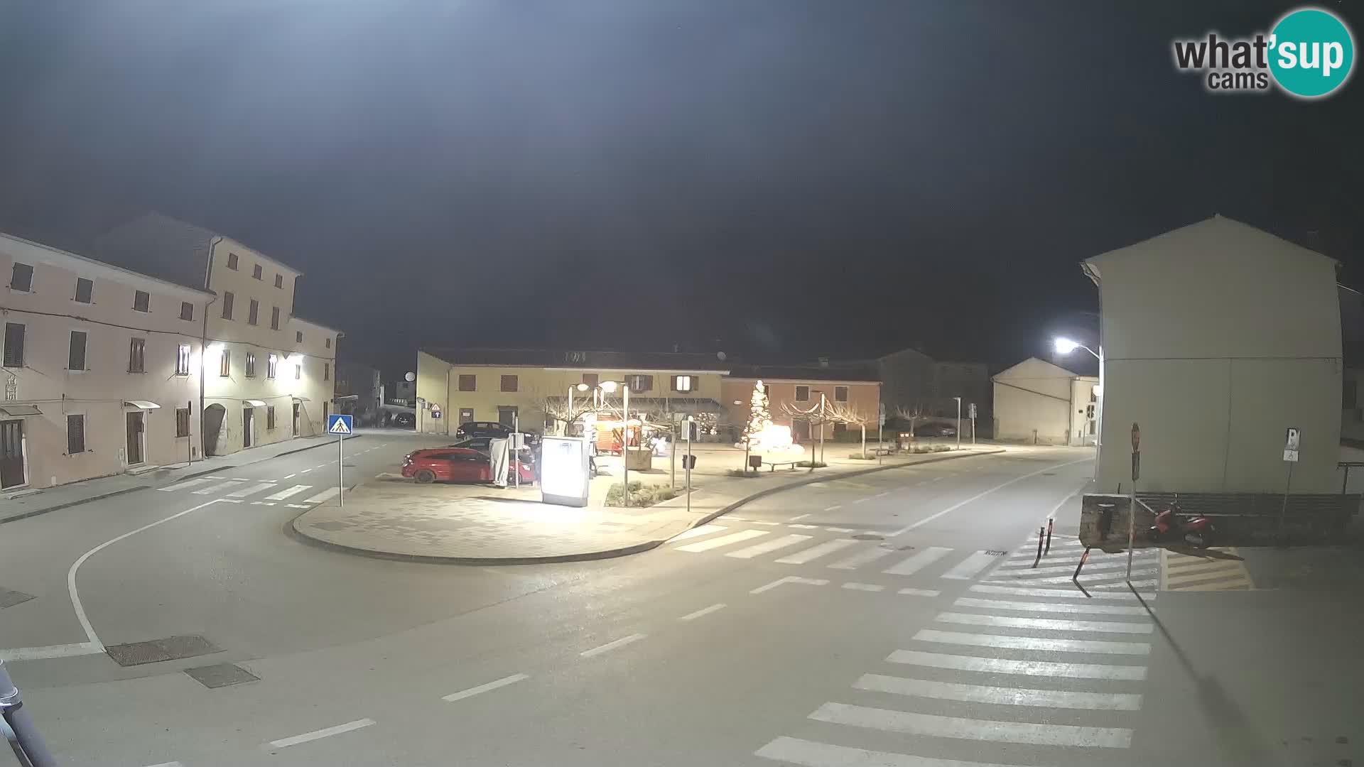 Bale Trg La Musa webcam – Istria – Croatia