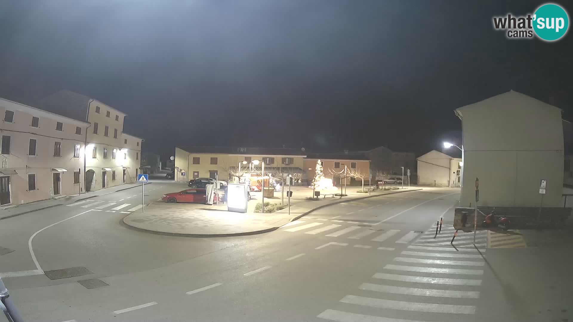 Bale, webcam de la plaza La Musa – Istria – Croacia