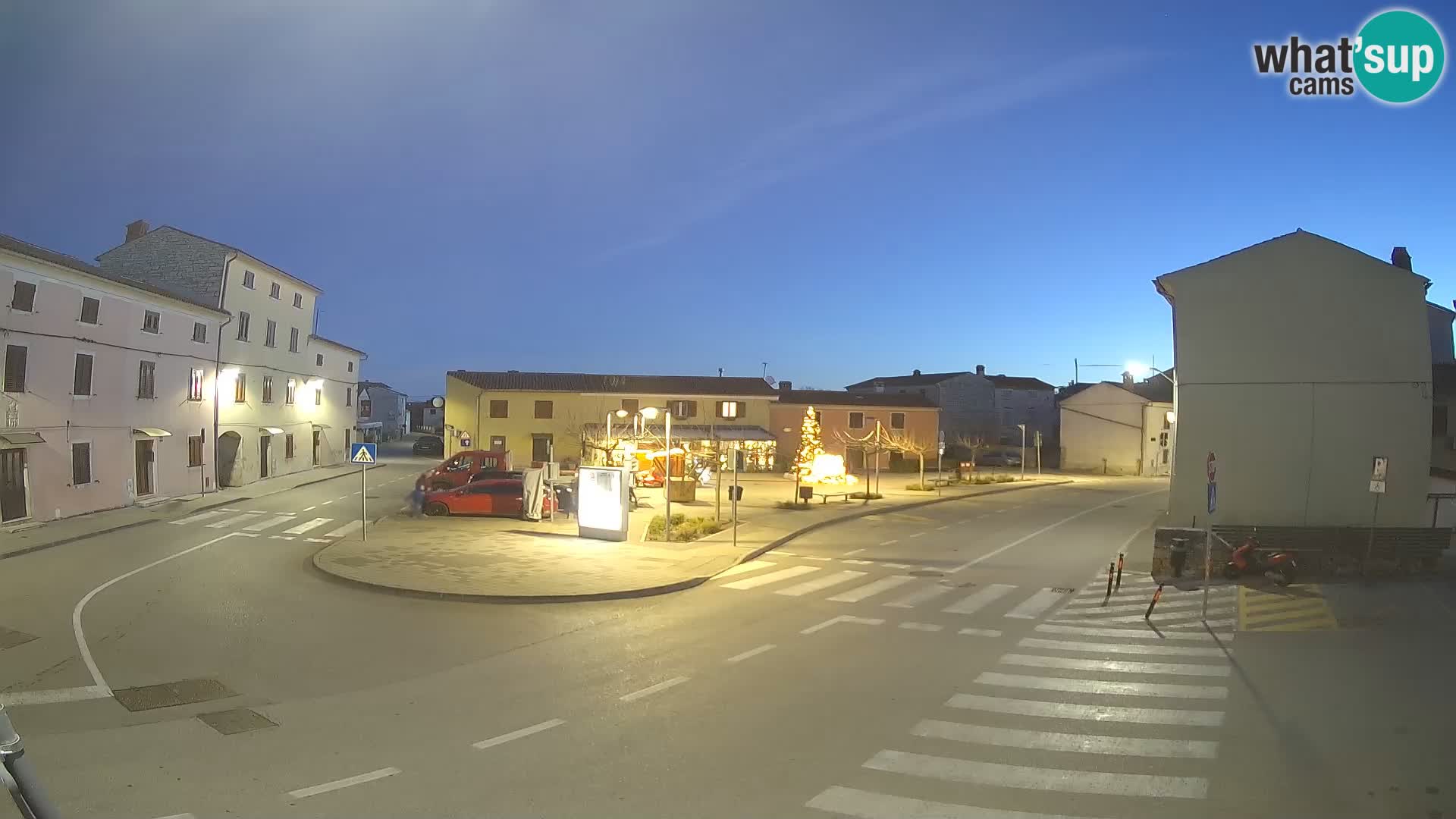 Bale Trg La Musa webcam – Istria – Croatia