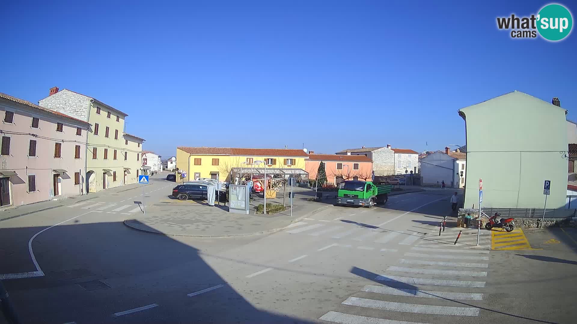 Bale Trg La Musa webcam – Istria – Croatia