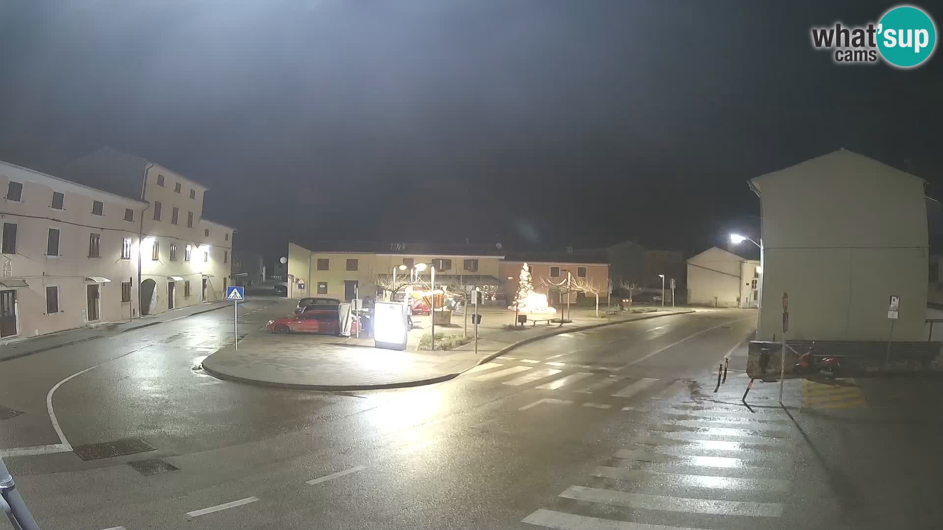 Bale, webcam de la plaza La Musa – Istria – Croacia