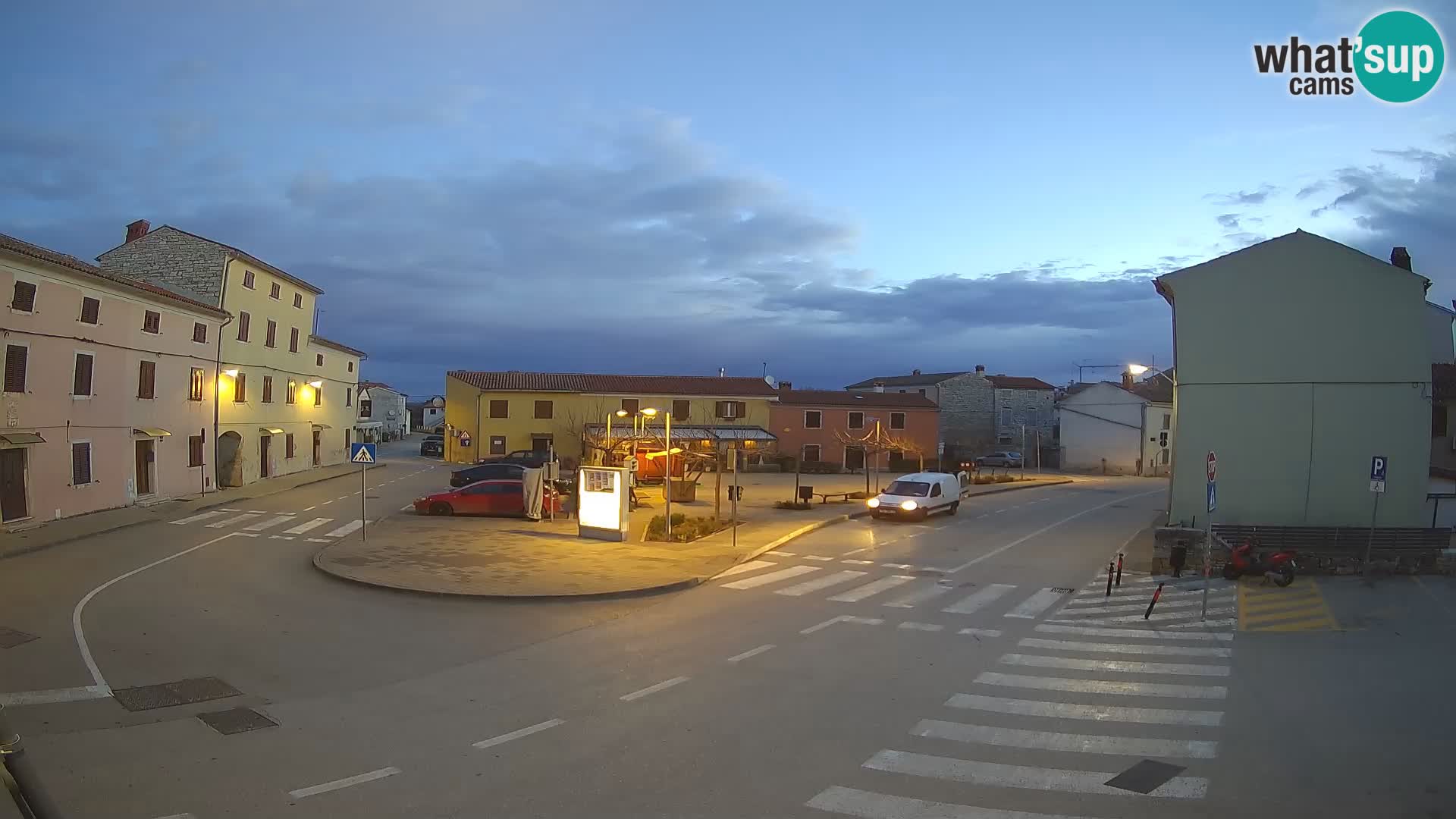 Bale Trg La Musa webcam – Istria – Croatia