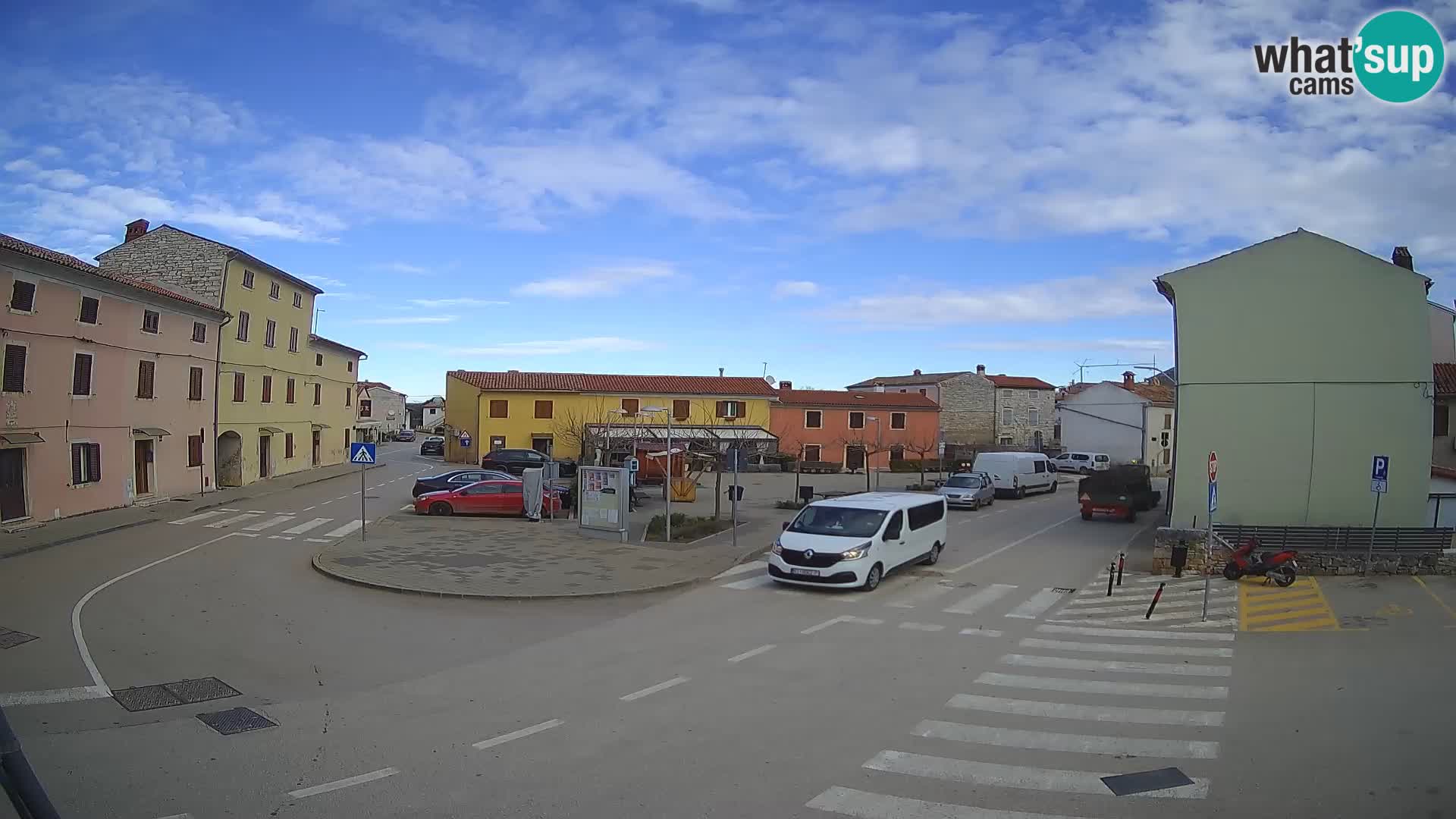 Bale Trg La Musa webcam – Istria – Croatia