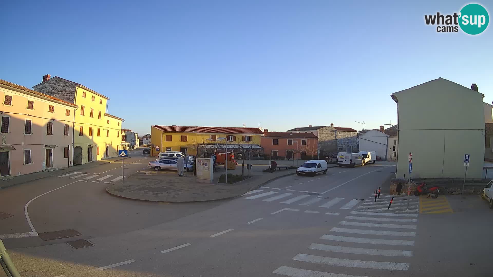 Webcam Valle, piazza La Musa – Istria – Croazia