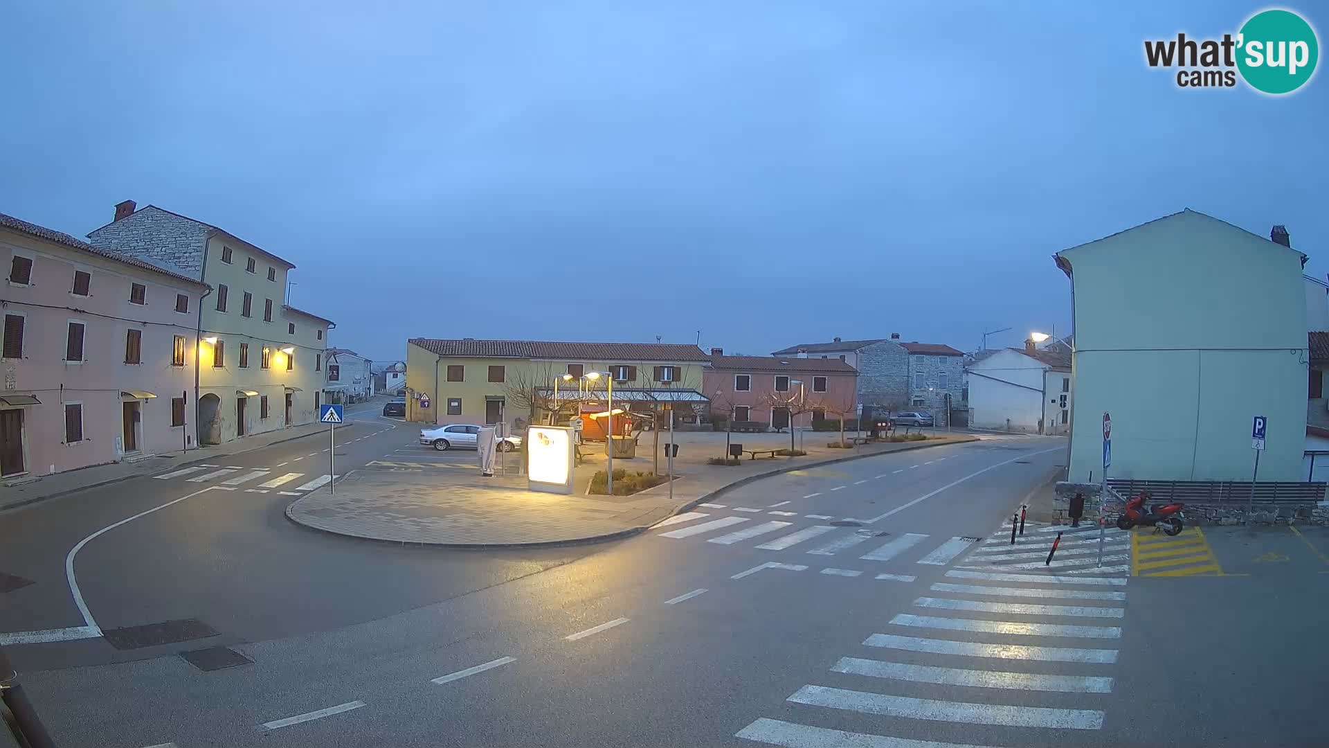 Bale Trg La Musa webcam – Istria – Croatia