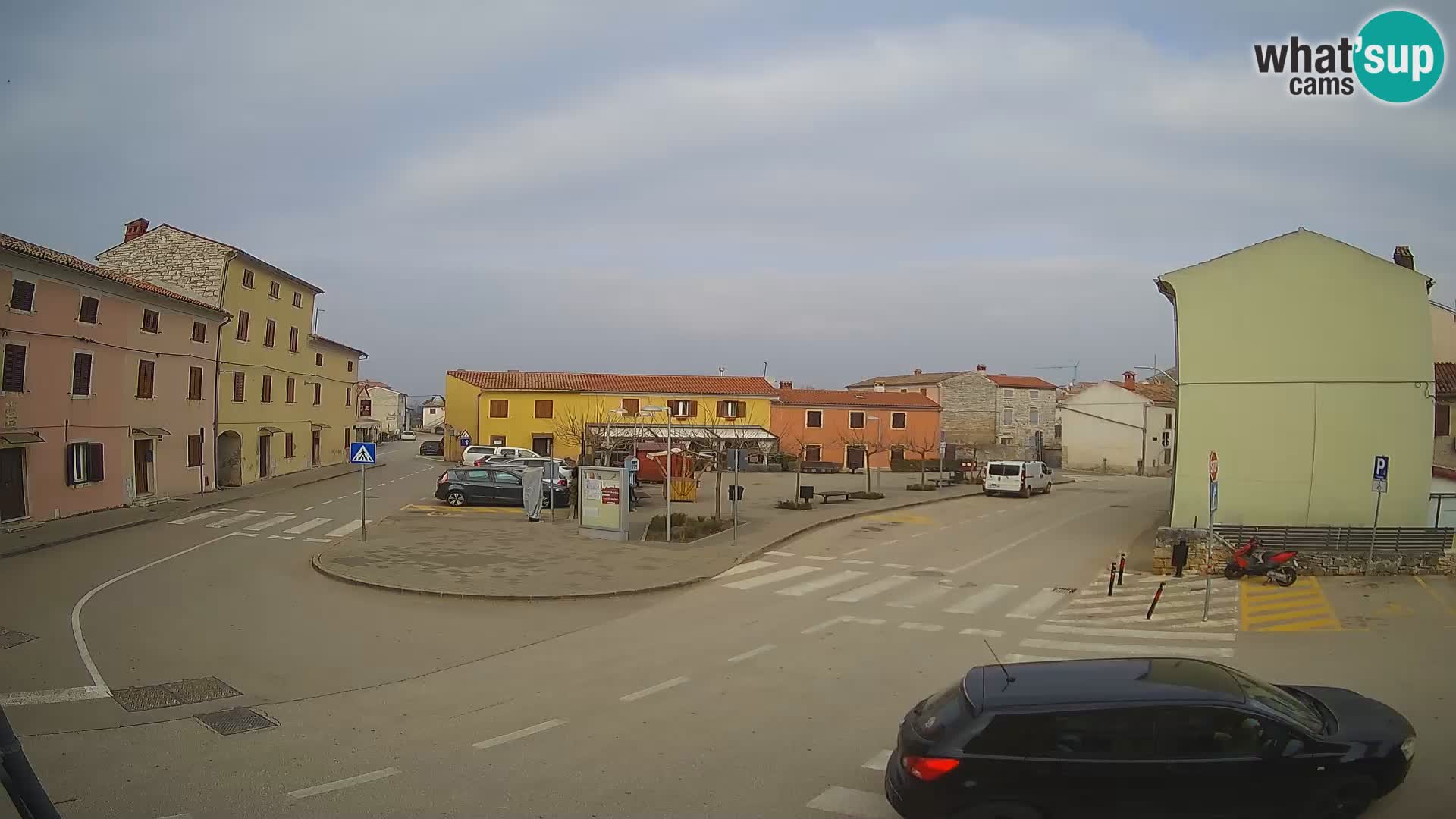 Bale, webcam de la plaza La Musa – Istria – Croacia