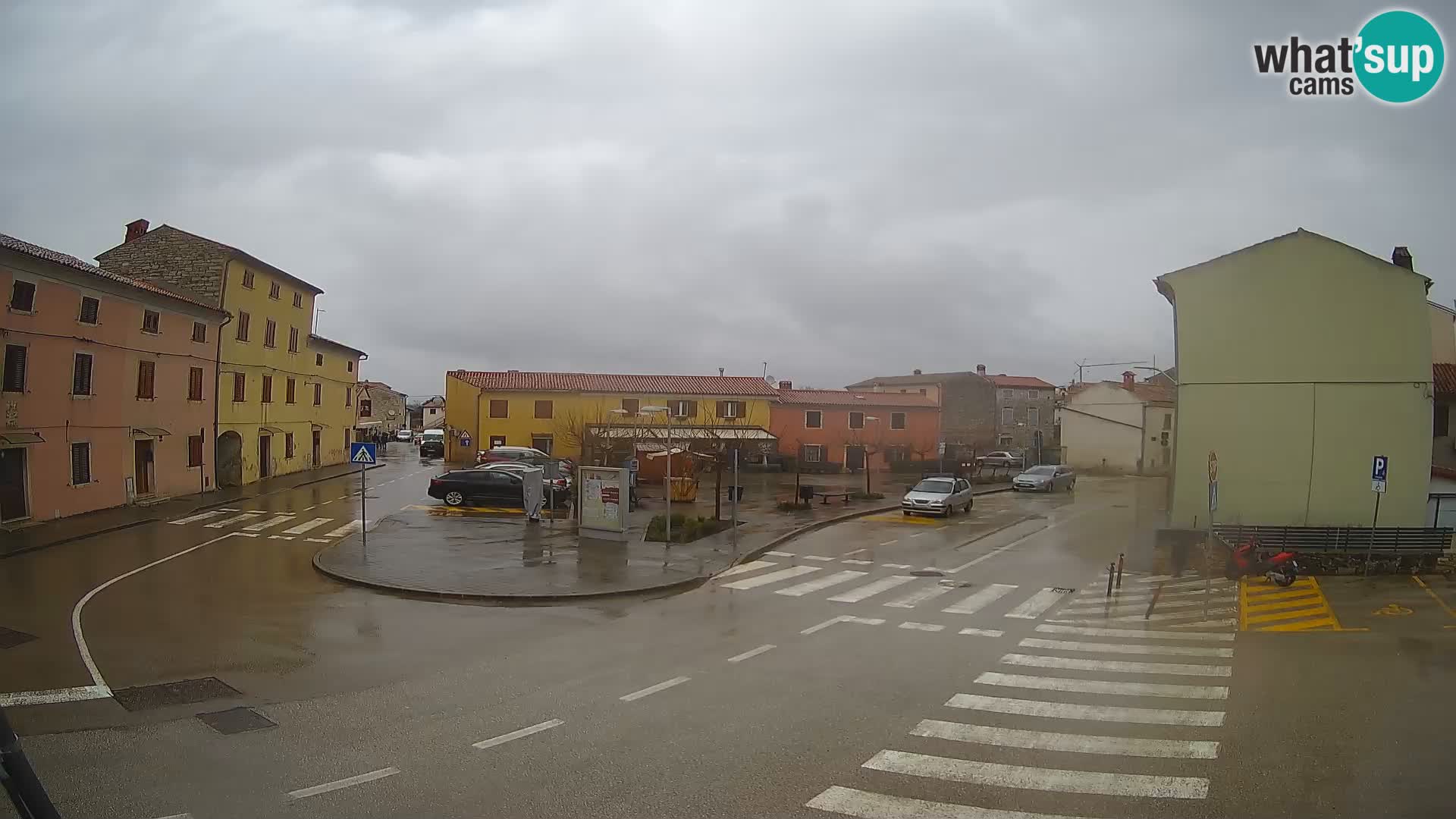 Bale, webcam de la plaza La Musa – Istria – Croacia