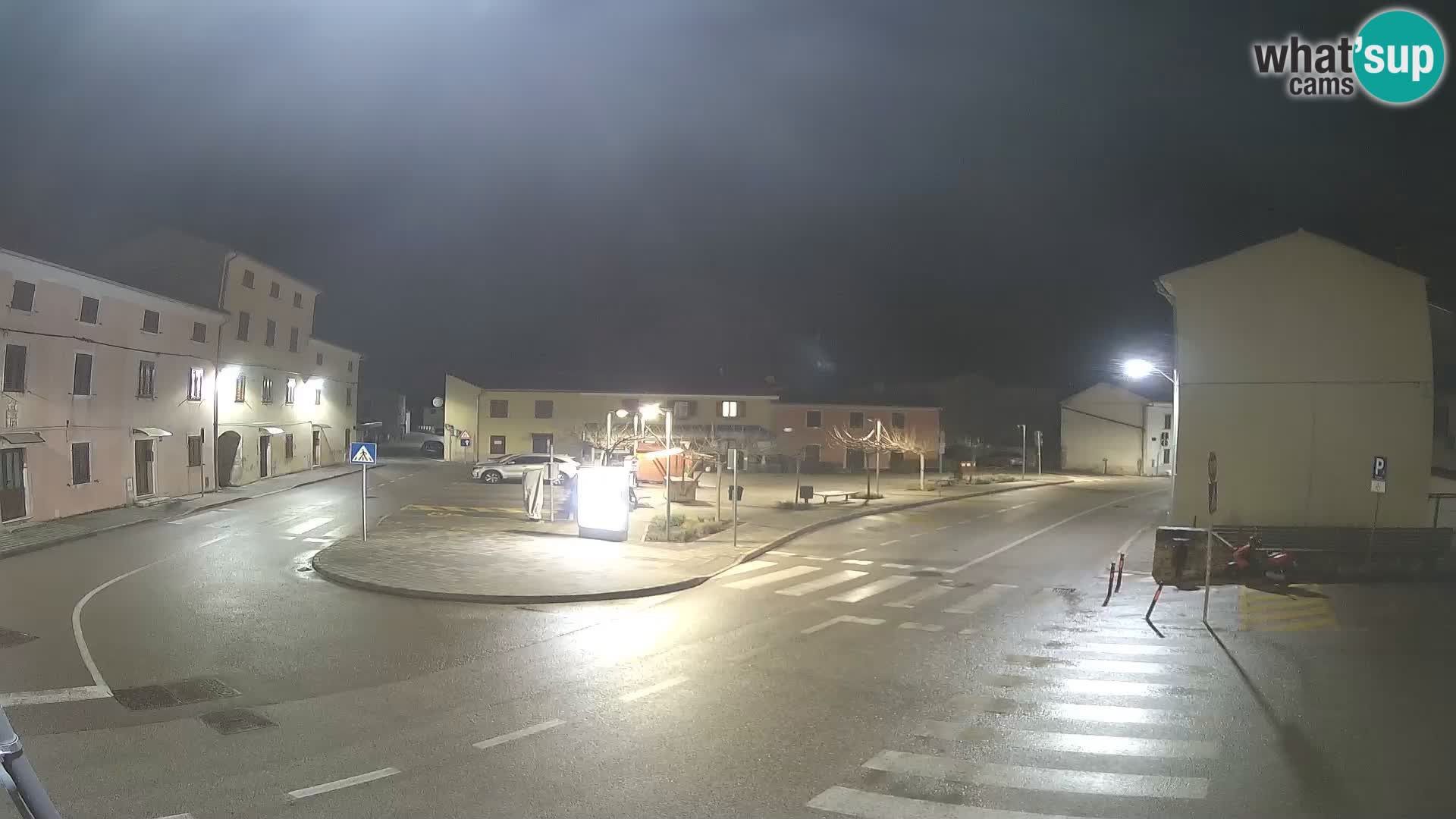 Bale, webcam de la plaza La Musa – Istria – Croacia