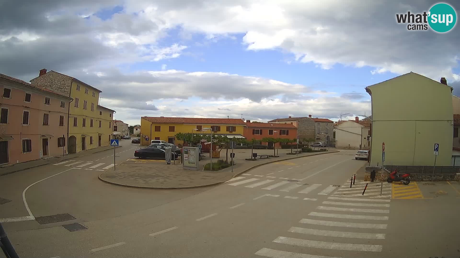 Bale Trg La Musa webcam – Istria – Croatia